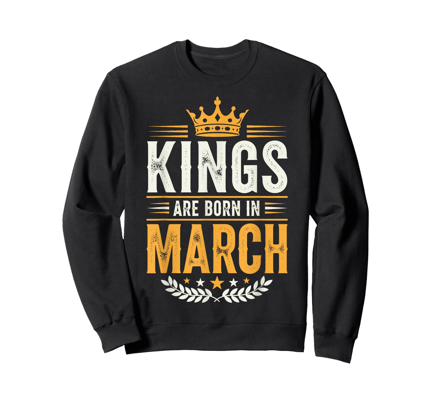 Kings are Born in March T-Shirt