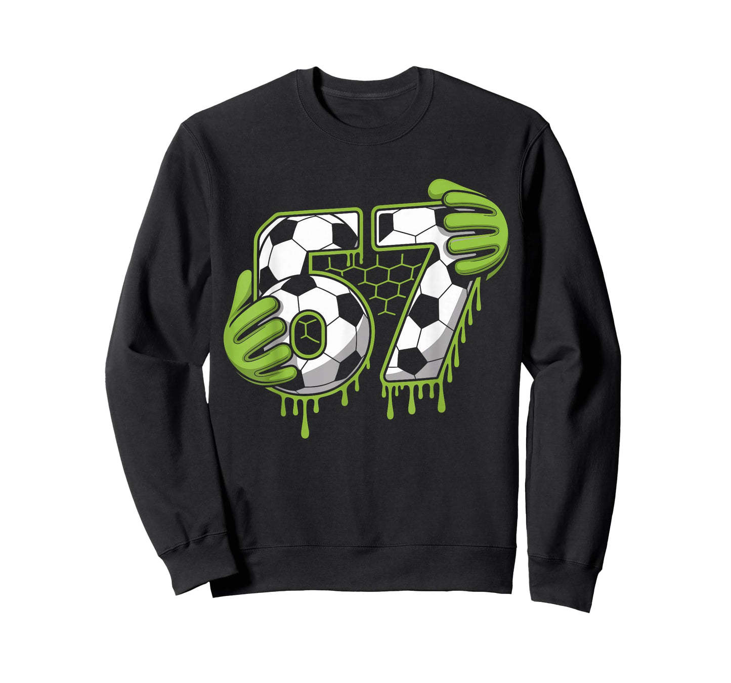 Soccer 67 Six Seven Alpha Slang 6 7 Meme Kids Teachers Boys T-Shirt