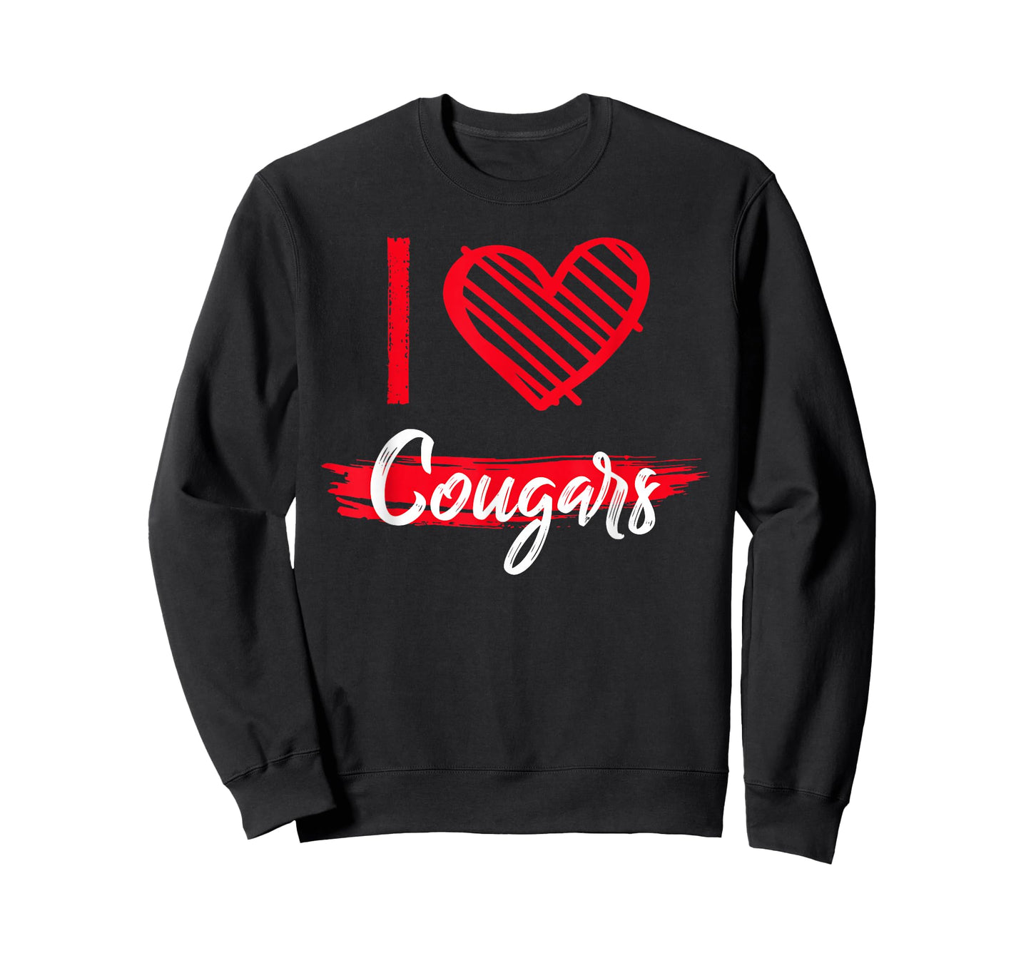I Love Cougars T-Shirt I Heart Cougars T-Shirt
