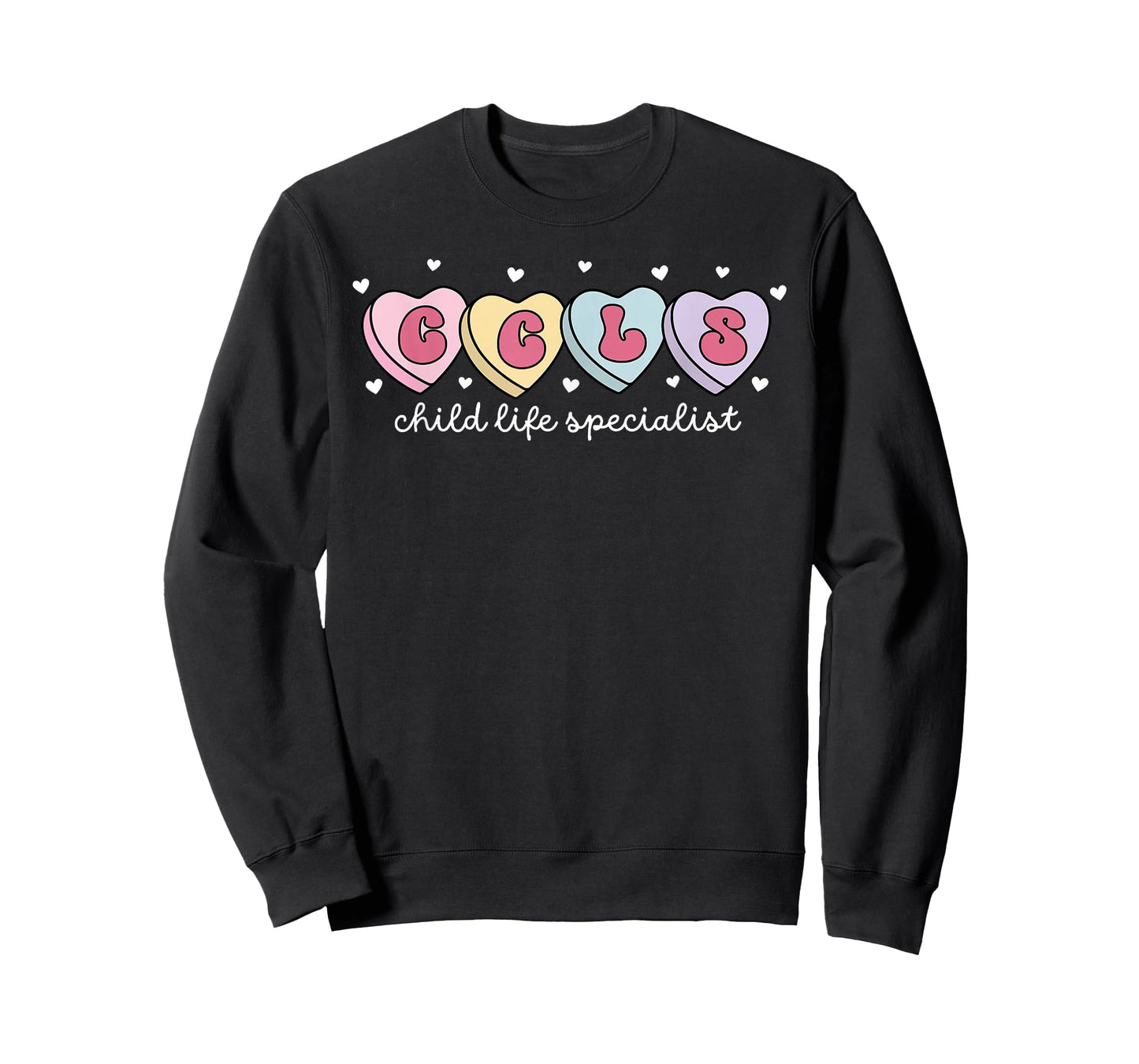 CCLS Child Life Specialist Heart Candy Valentines Advocate T-Shirt