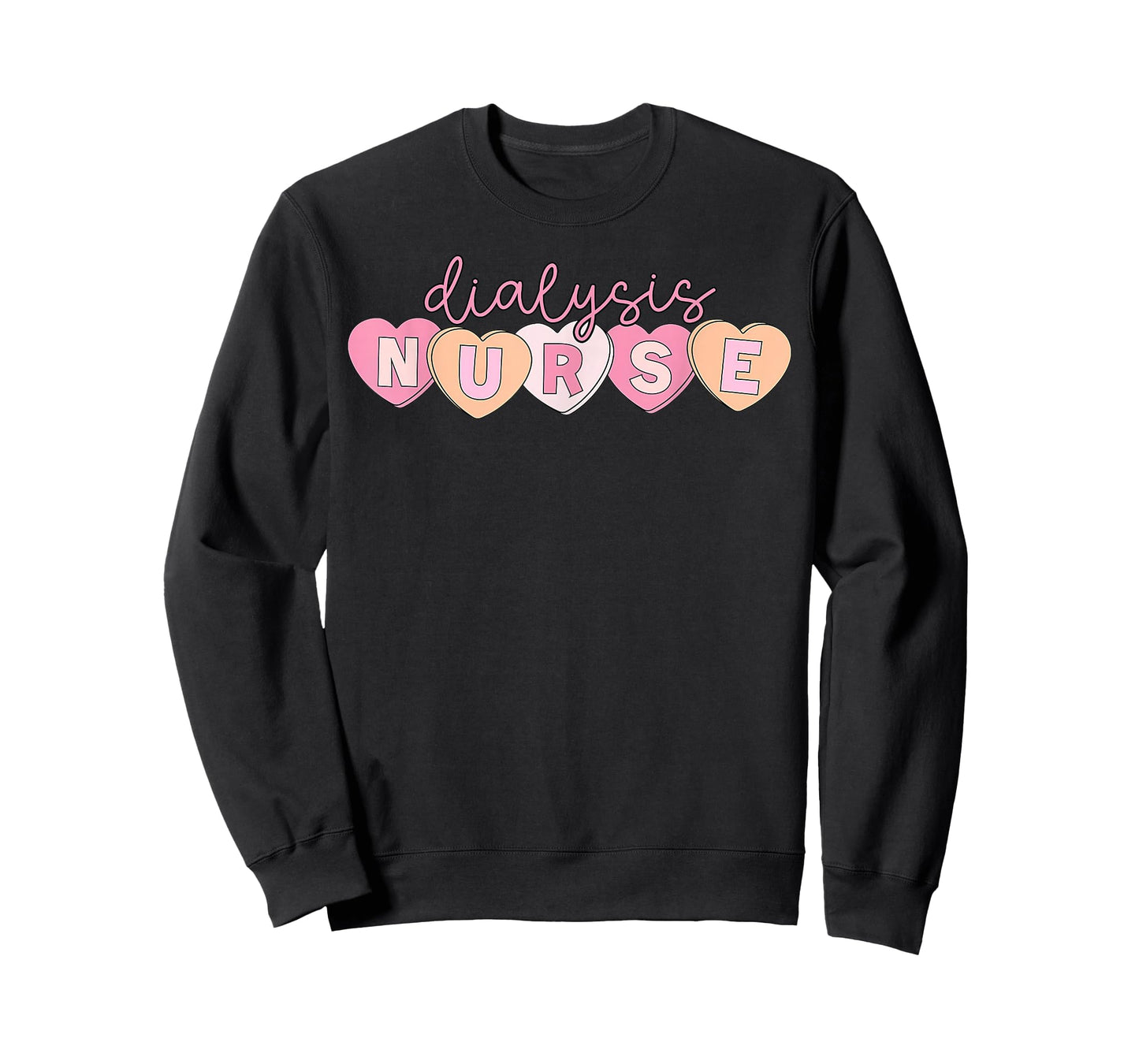 Heart Dialysis Nurse Valentine Kidney Nephrology Nursing RN T-Shirt