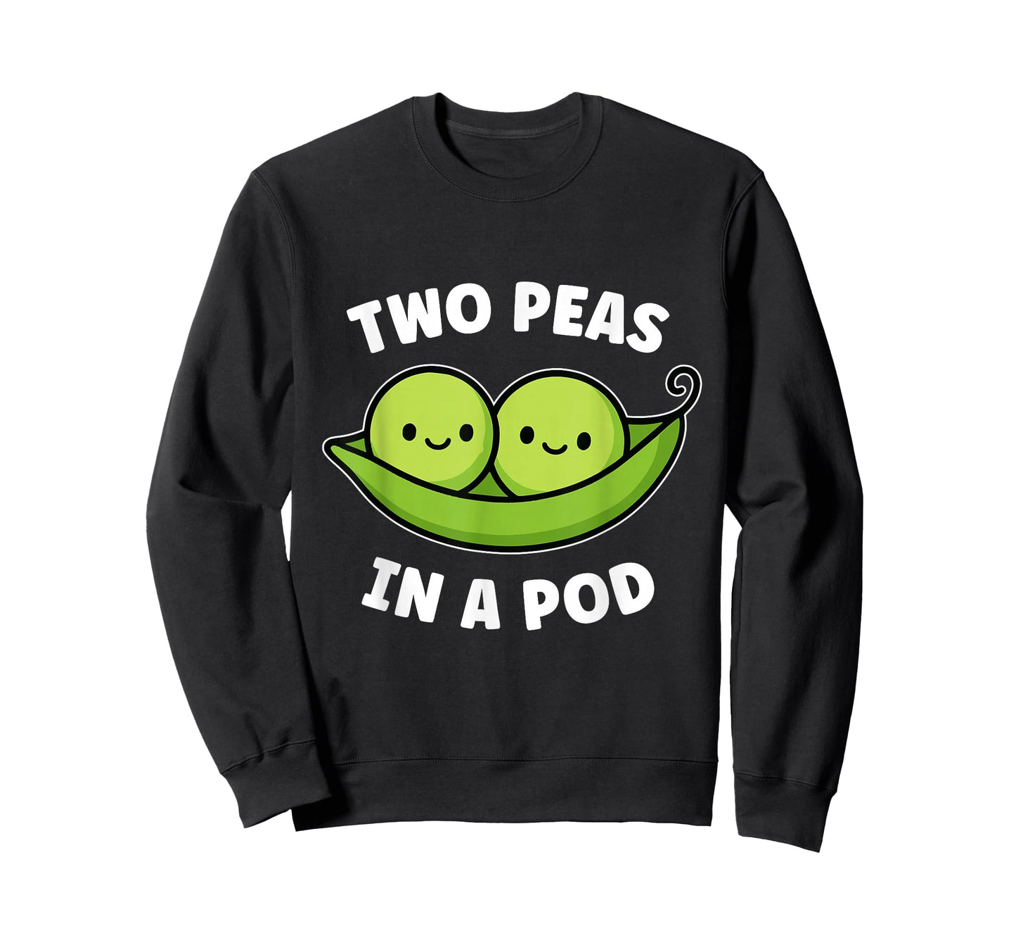 Two Peas in a Pod Cute Kawaii Funny T-Shirt