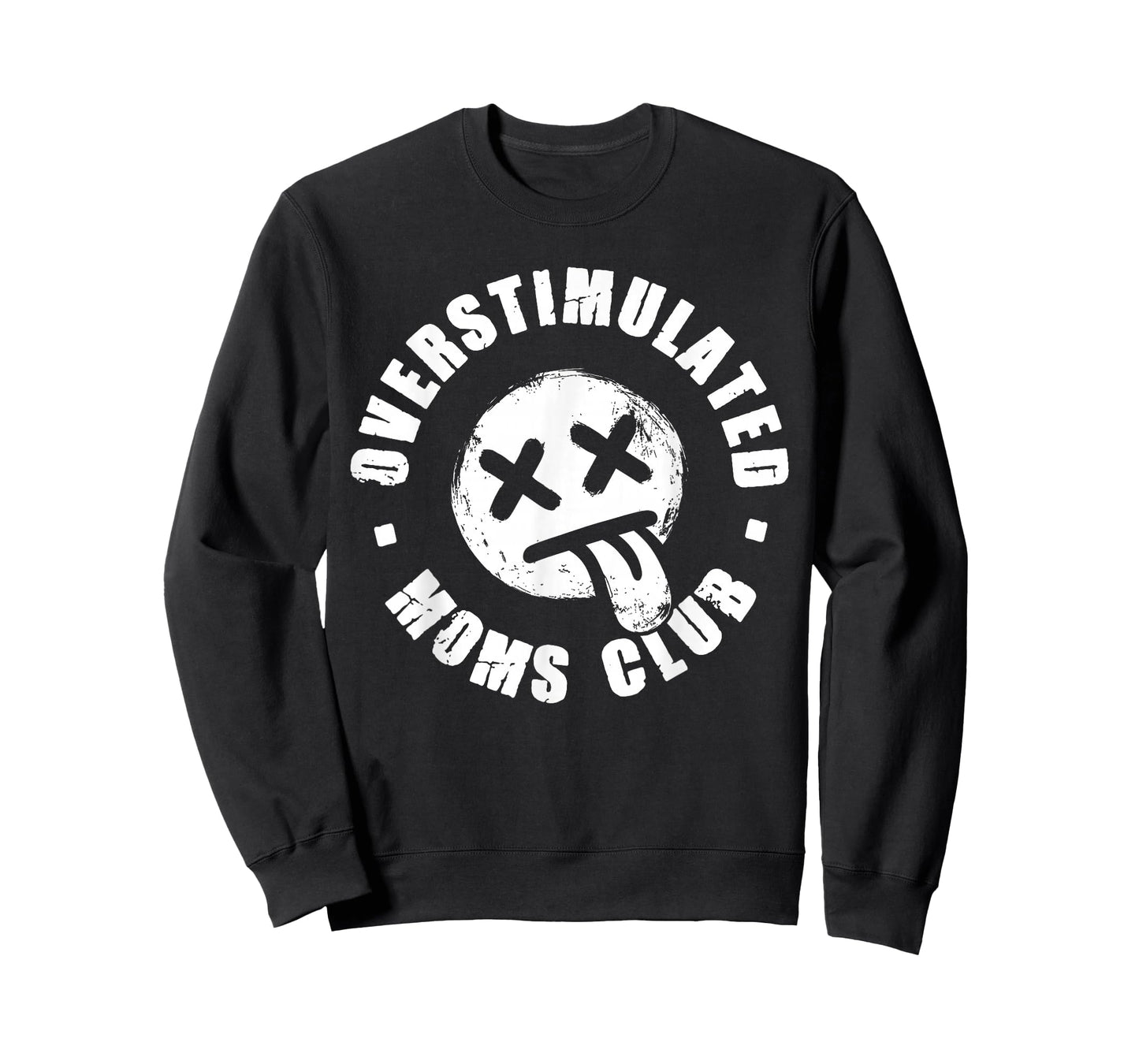 Overstimulated Moms Club Emo y2k 2000s Ska Punk Band Music T-Shirt