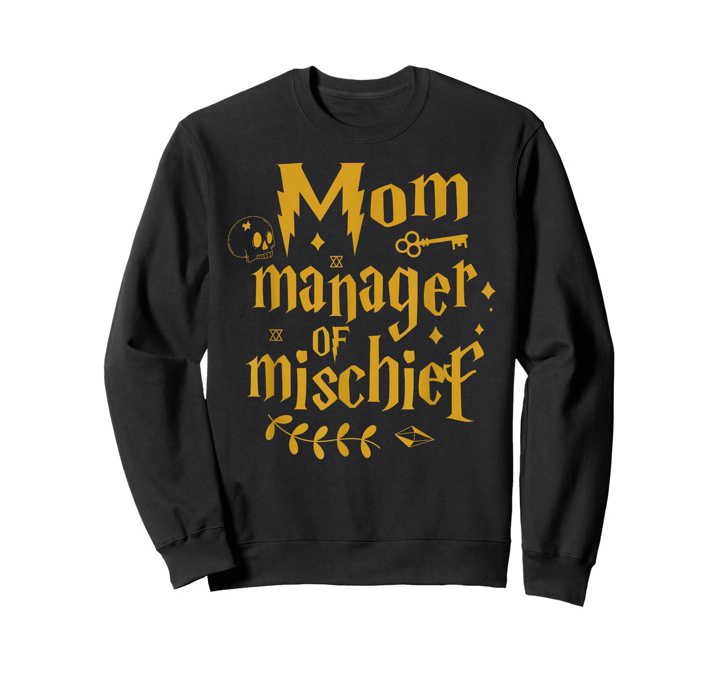Mom Manager of Mischief Cool Mom Gift Life Mothers Day Humor T-Shirt