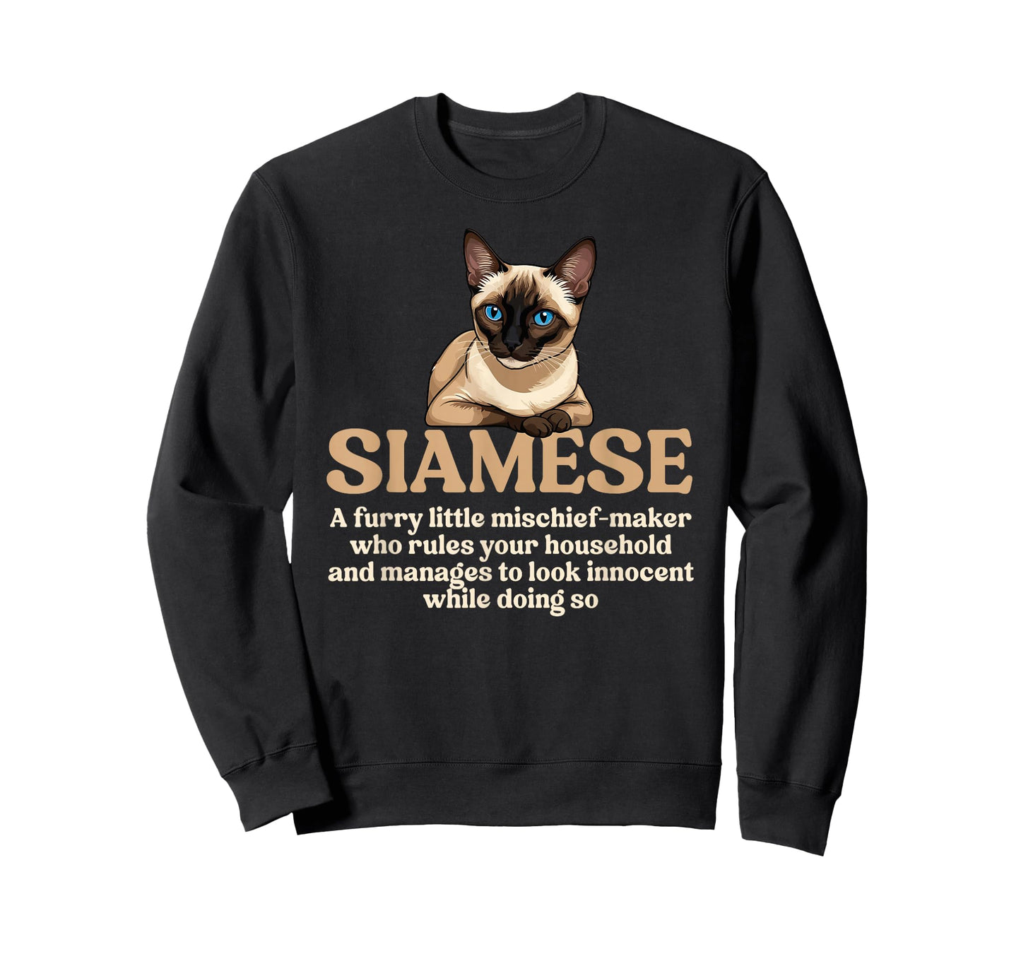Siamese Cat Definition Siamese Owner Siamese Cat Lover T-Shirt