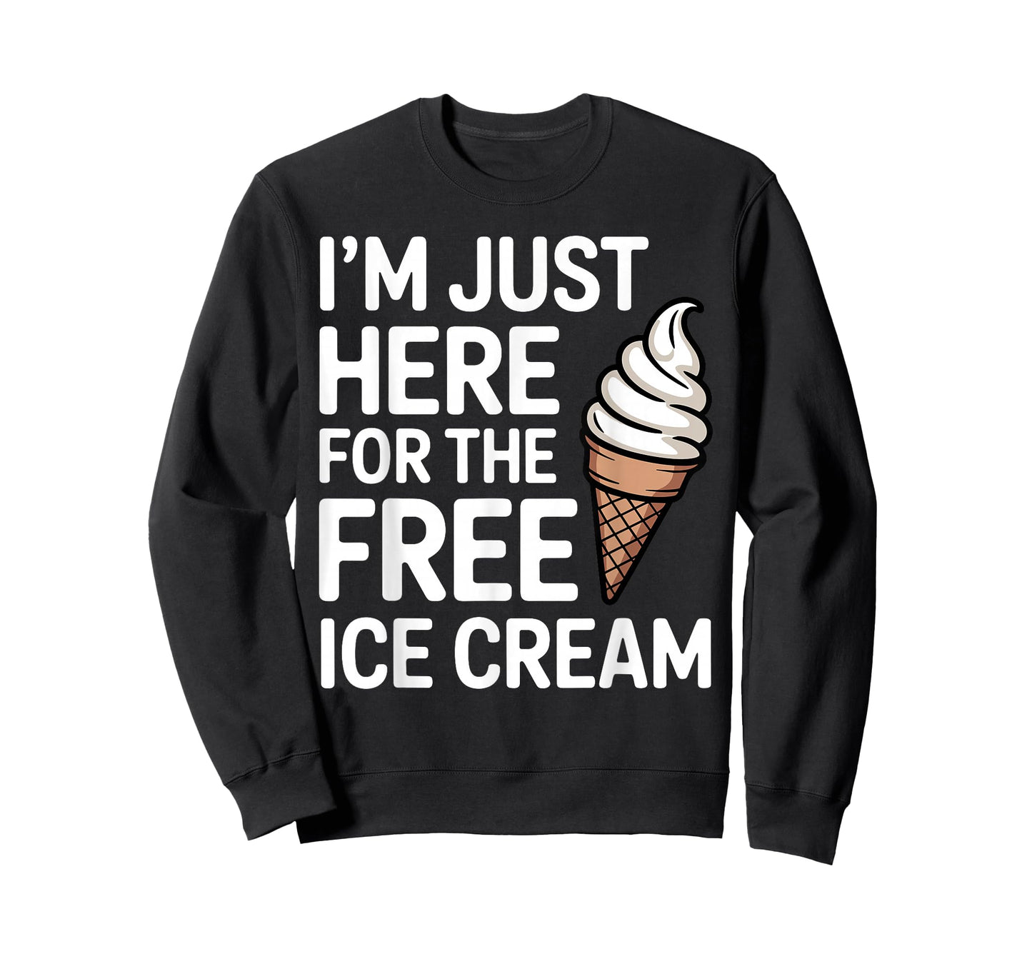 Funny Ice Cream Art for Men Women Kids Dessert Ice Cream Fan T-Shirt
