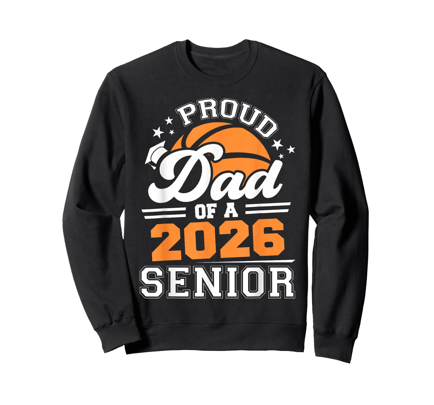 Proud Dad of A Basketball Senior 2026 Graduation T-Shirt