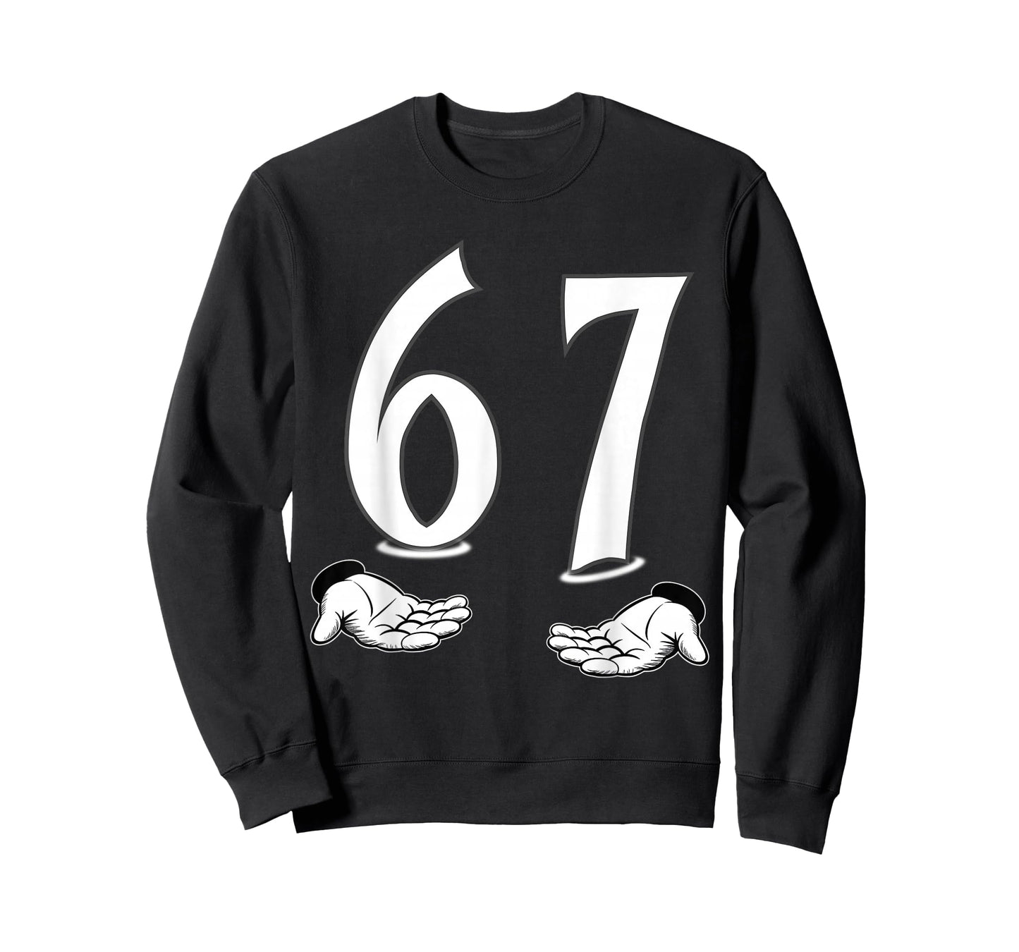 Funny Six Seven 6 7 Meme Gen Alpha Slang six Seven 67 T-Shirt