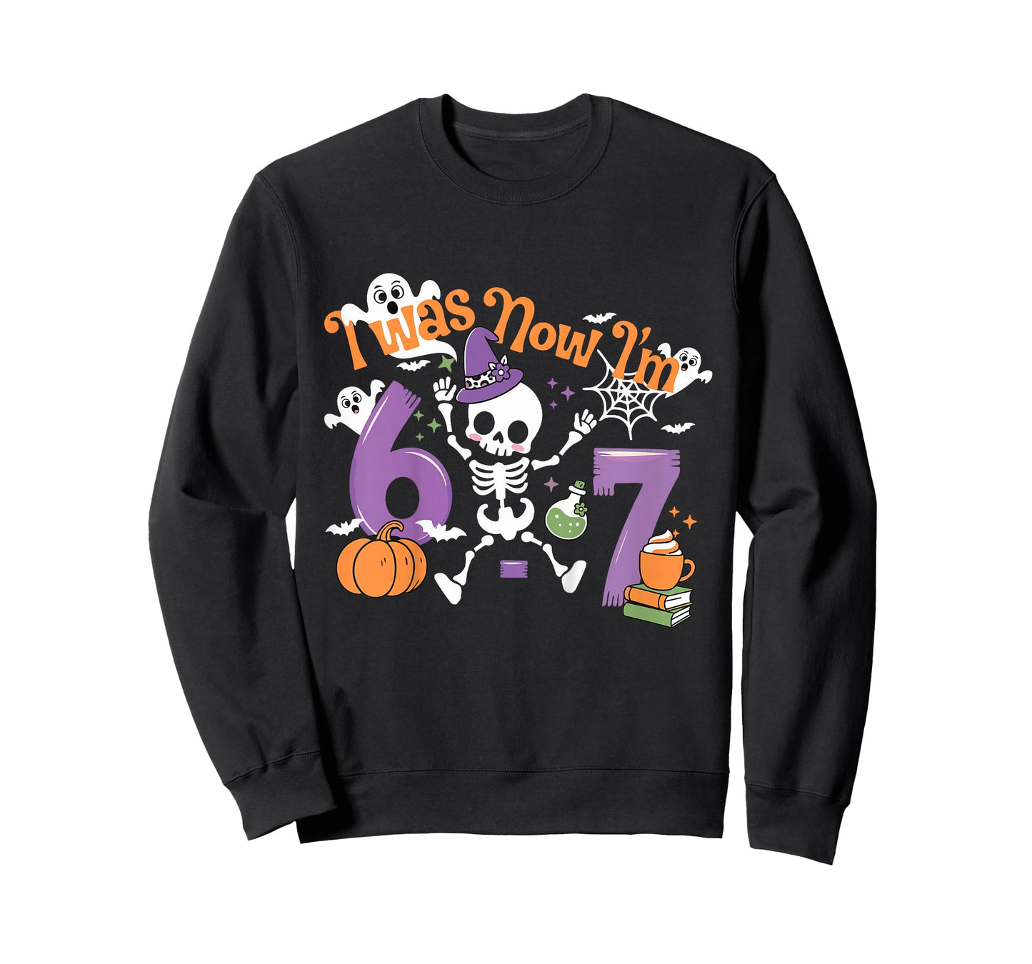 I was 6 Now I'm 7 Year Old Birthday T-Shirt