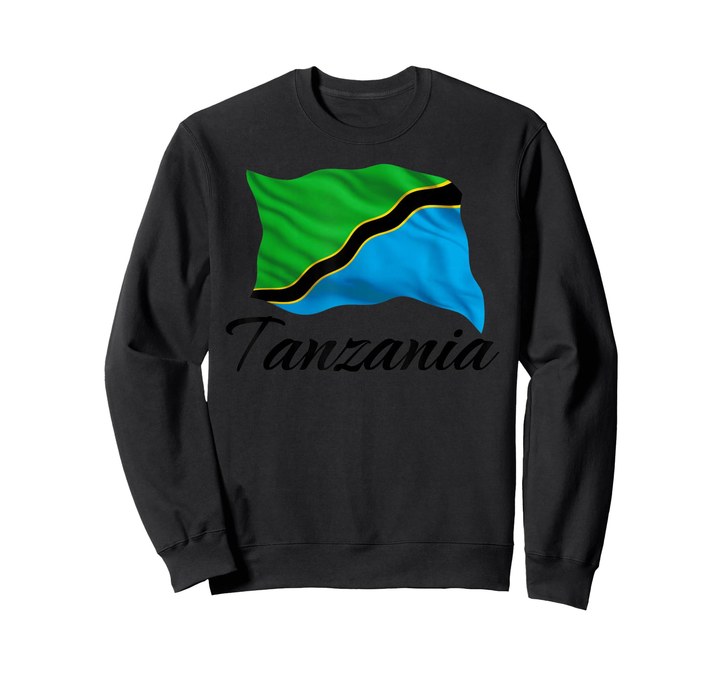 Tanzanian Flag Patriotic African Men Women Kids Tanzania T-Shirt