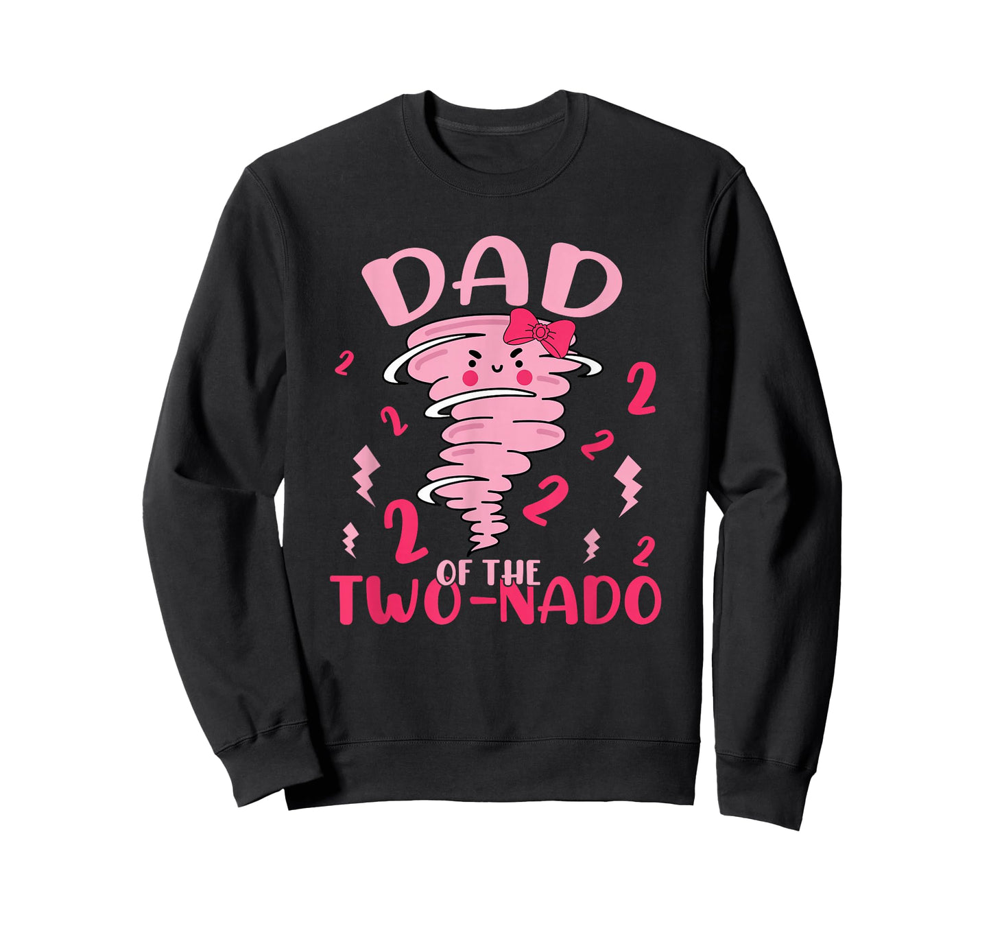 Dad of The Two-nado Tornado Theme 2nd Birthday Party T-Shirt