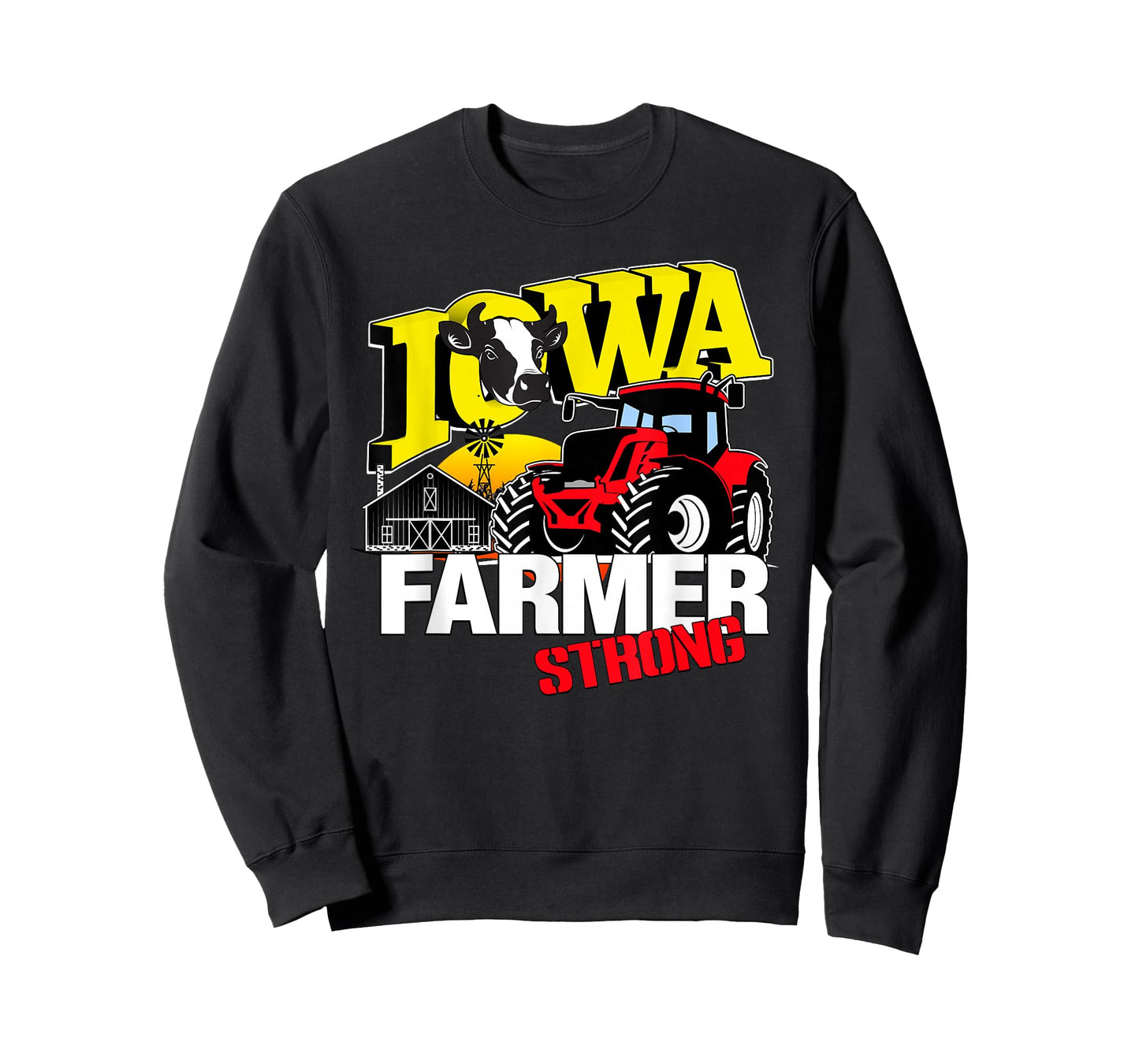 Iowa Farmer Strong a State of Iowa Farmers a Farmer Strong T-Shirt