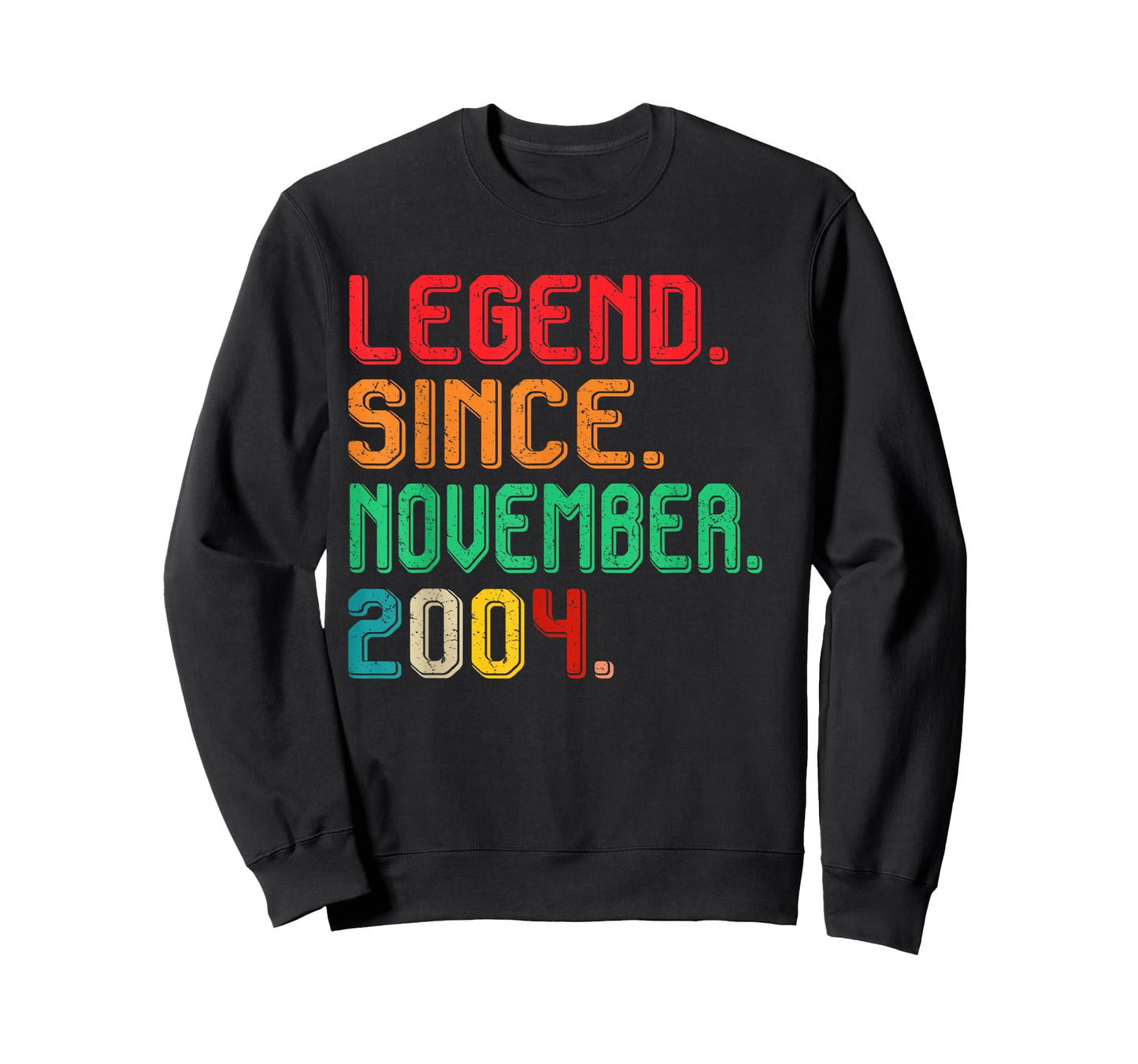Legend November 2004 21th Birthday Men Women 21 Year Old T-Shirt