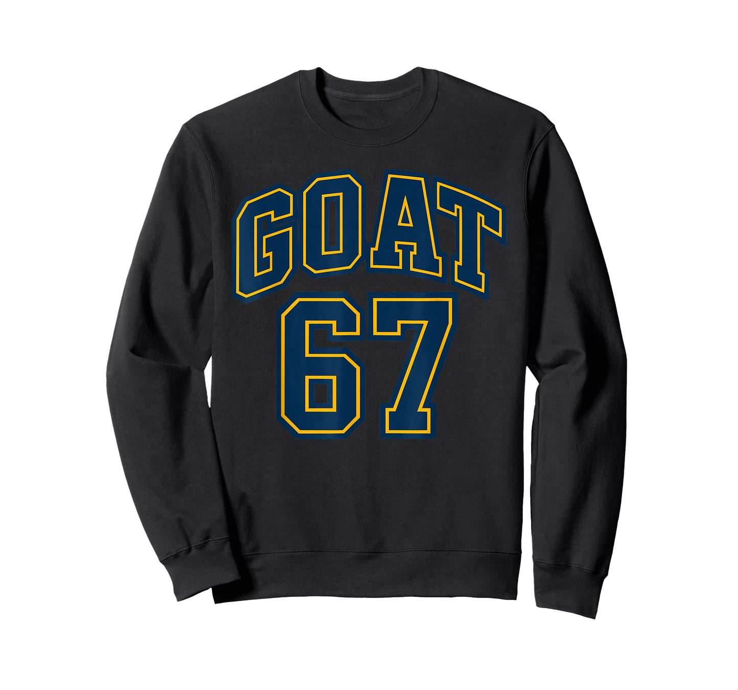 67 Funny Six Seven Gen Alpha Z Meme Rizz Funny Goat 67 T-Shirt
