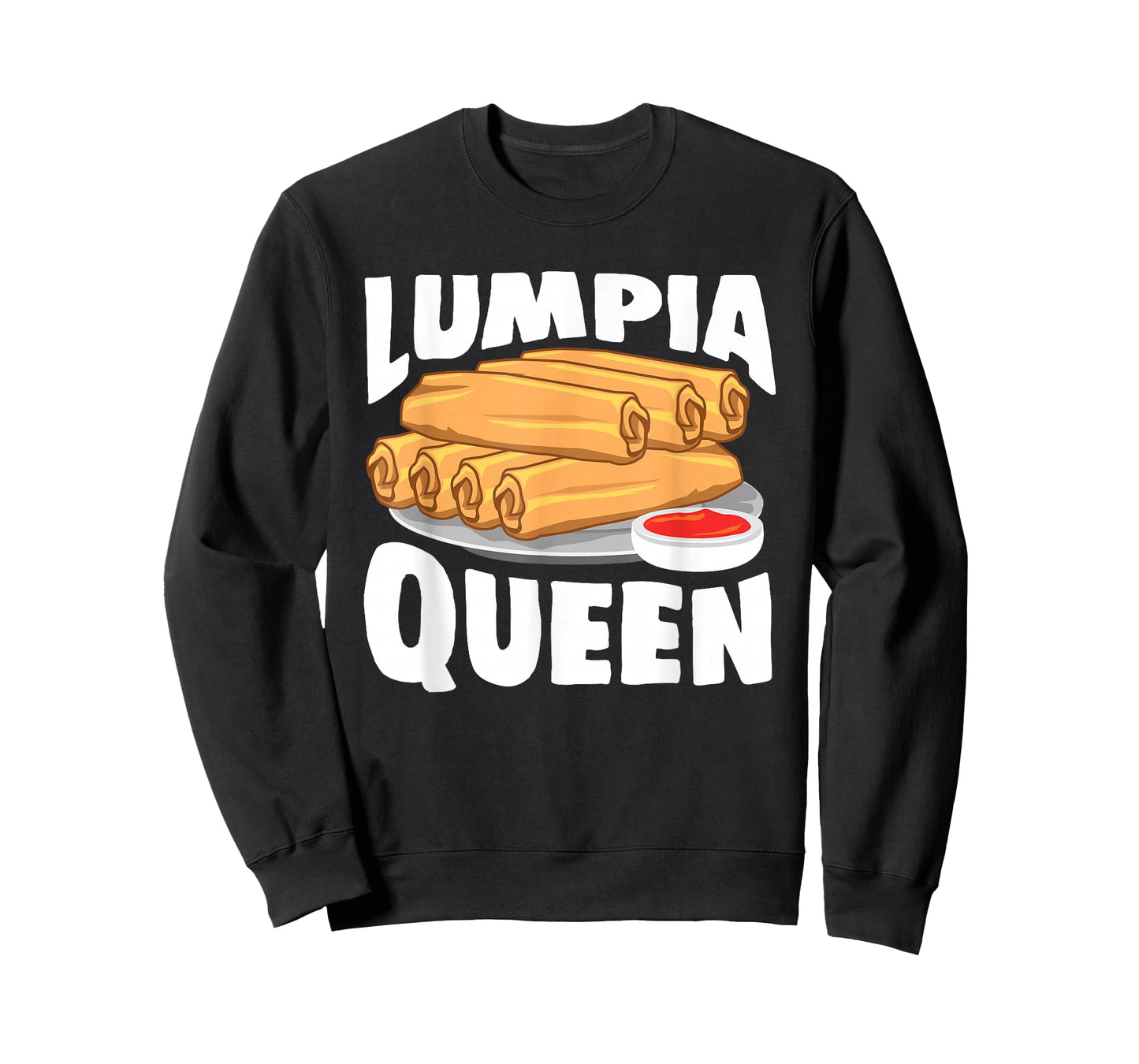 Funny Lumpia Design for Women Girls Mom Filipino Food Lovers T-Shirt
