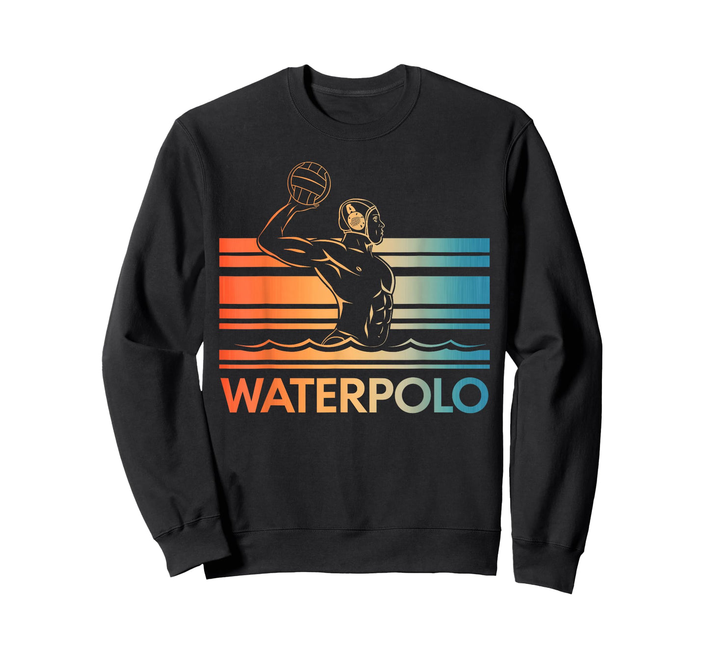 Funny Water Polo Art for Men Women Boys Water Polo Player T-Shirt