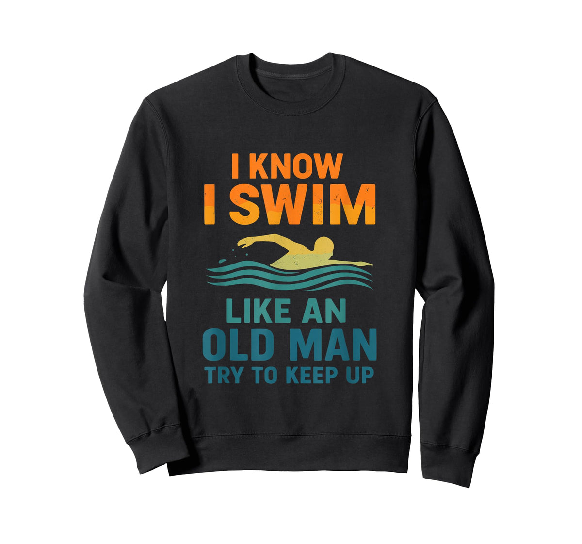 Swim Funny Swimmer Shirt Men T-Shirt