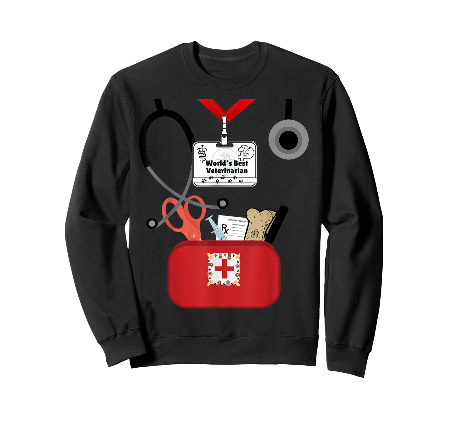 Kids Veterinarian Costume Career Day Vet T-Shirt
