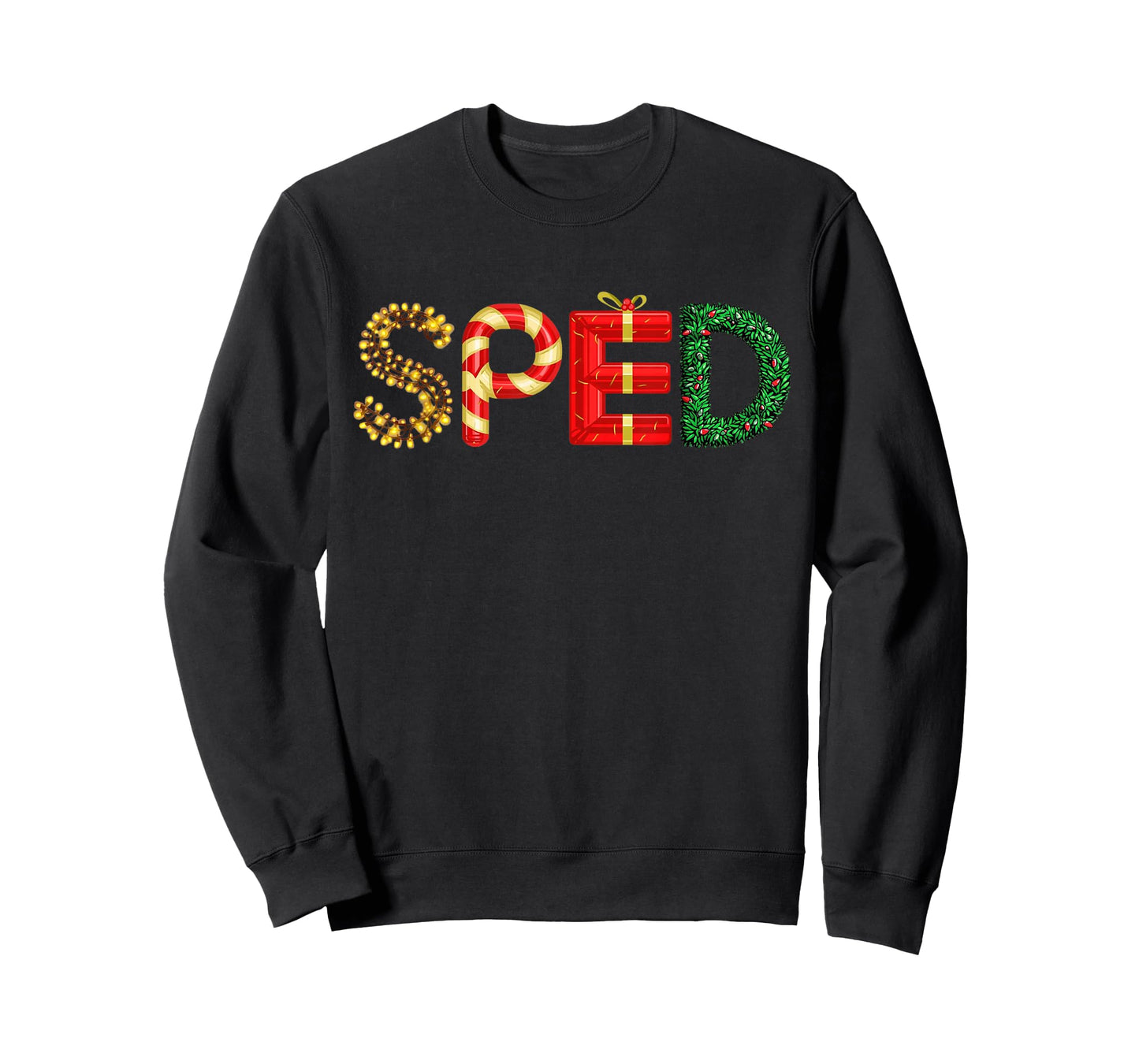 Special Education Teacher SPED Christmas Squad School Team T-Shirt