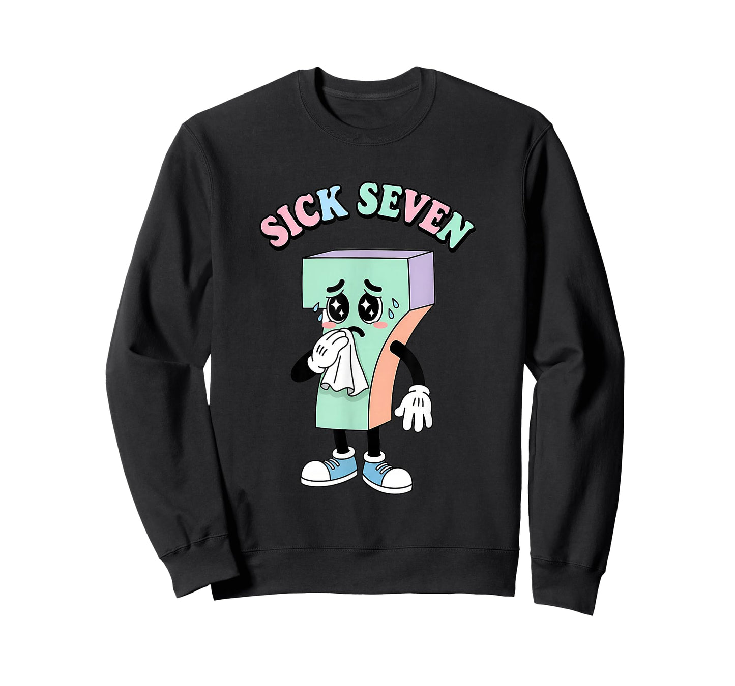 Funny Sick Seven 67 Kawaii Six Seven Cute for Kids, Women T-Shirt