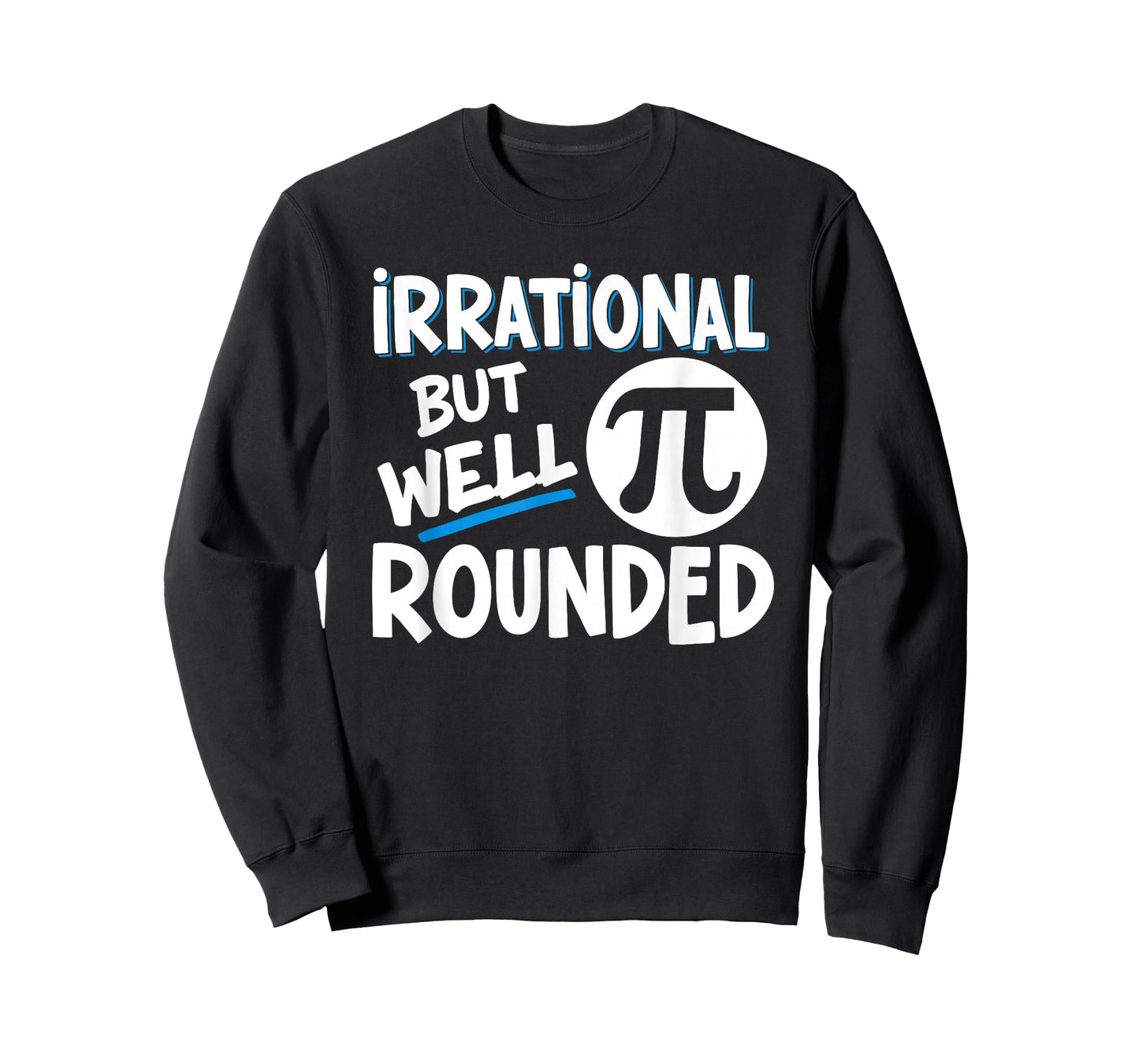 Retro Irrational But Well Rounded Pi Day Celebration Math T-Shirt