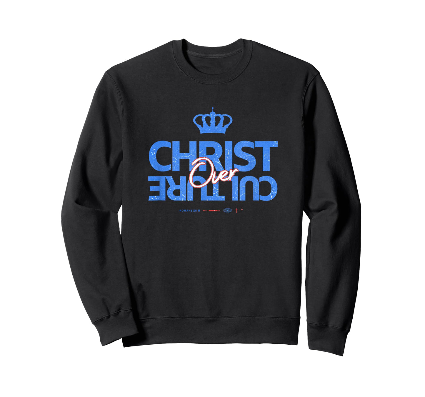 Christ Over Culture Jesus Christian Modern Graphic T-Shirt