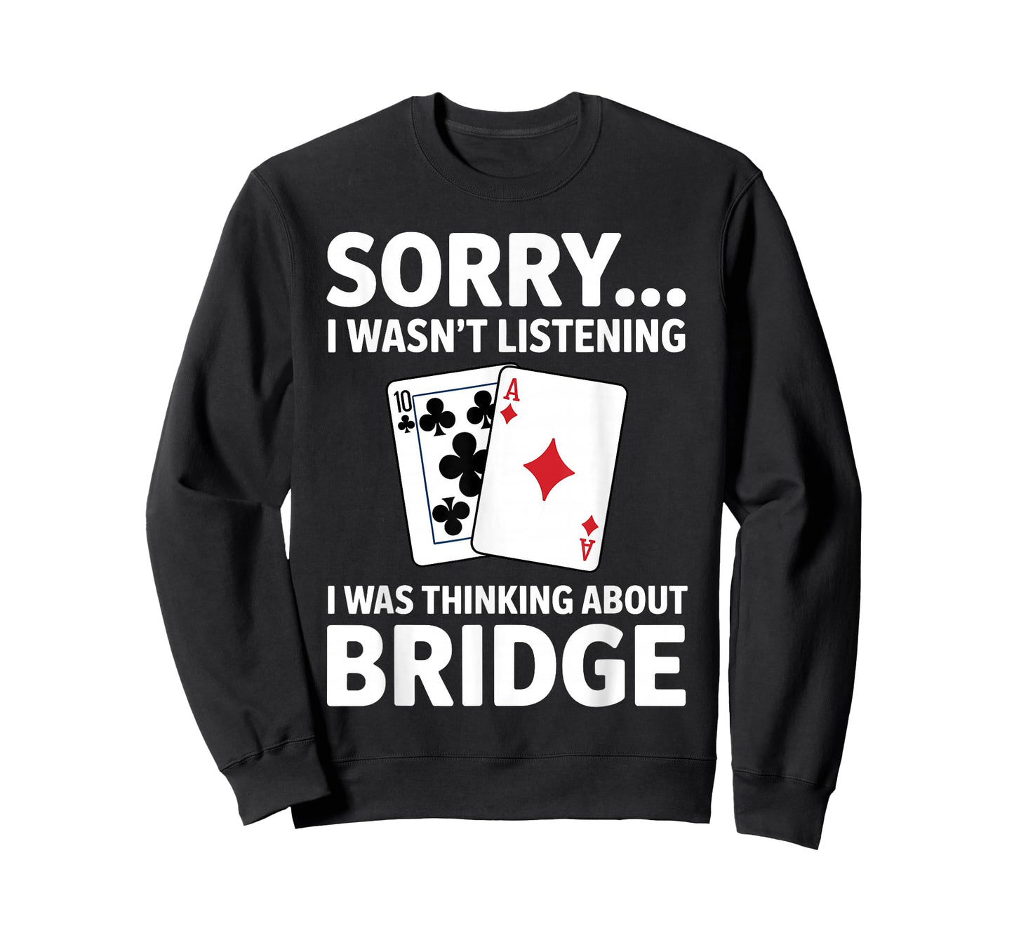 Cool Bridge Player Art for Men Women Card Game Player Bridge T-Shirt