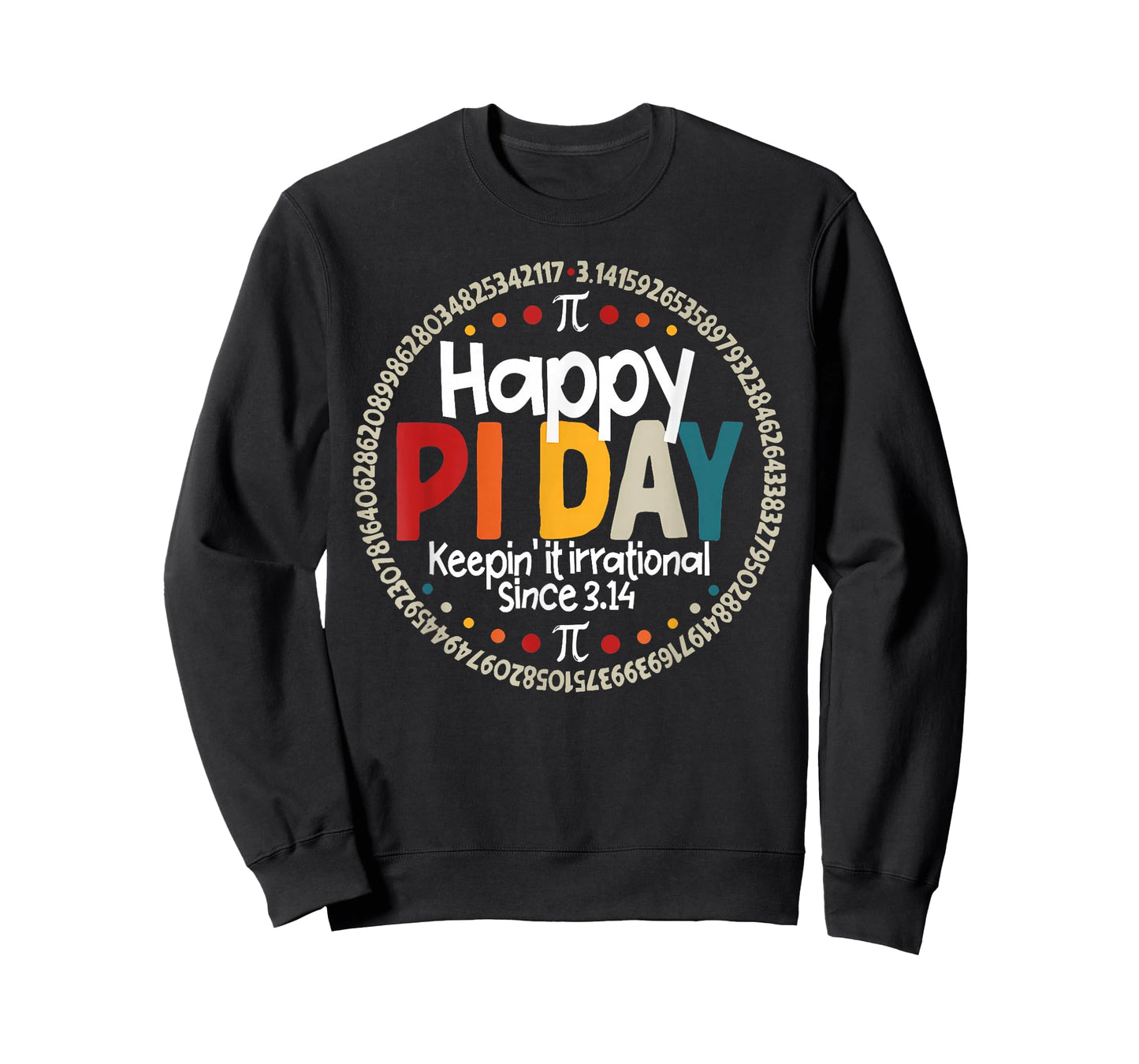 Pi Day Shirt for Teacher Vintage 3.14 Pi Digits Happy Pi Day T-Shirt