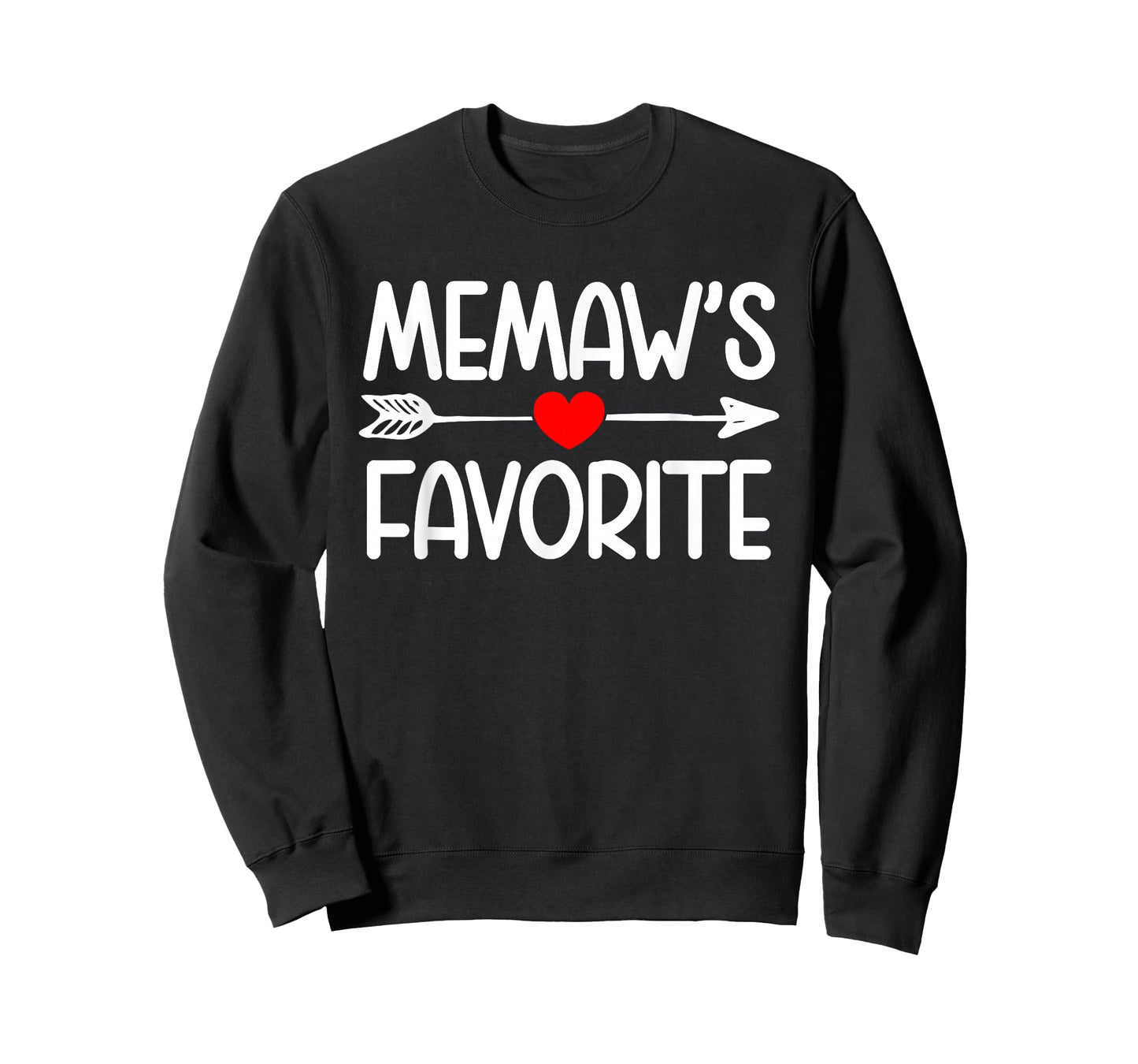 Memaw's Favorite Grandchild Grandson Granddaughter Grandma T-Shirt