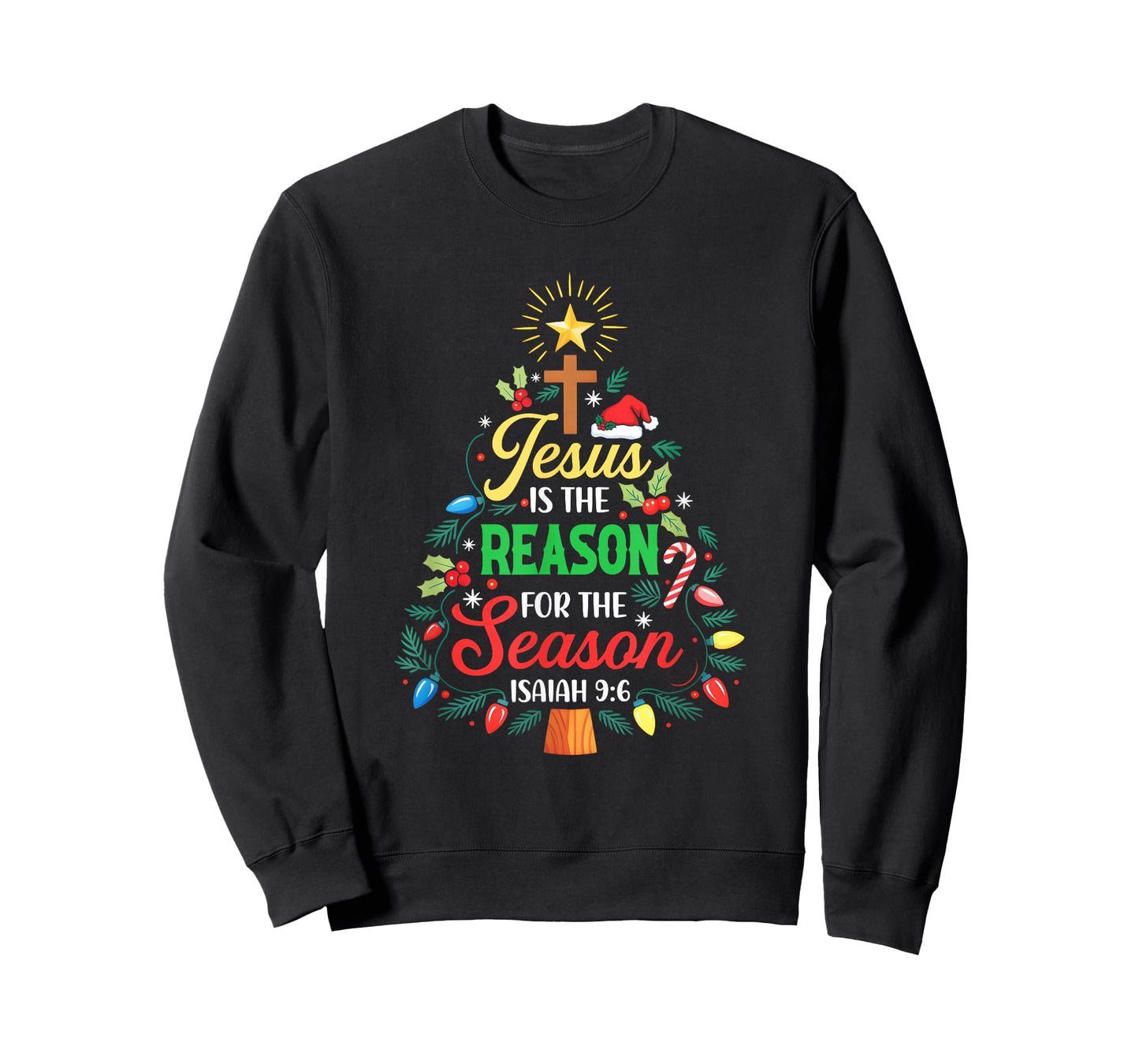 Jesus is The Reason for The Season Christmas Christian Faith T-Shirt