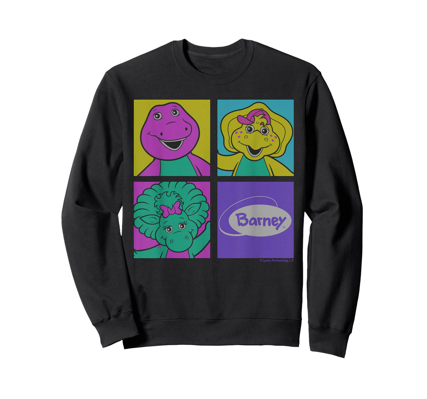 Barney BJ Baby Bop Color Pop Squares T-Shirt