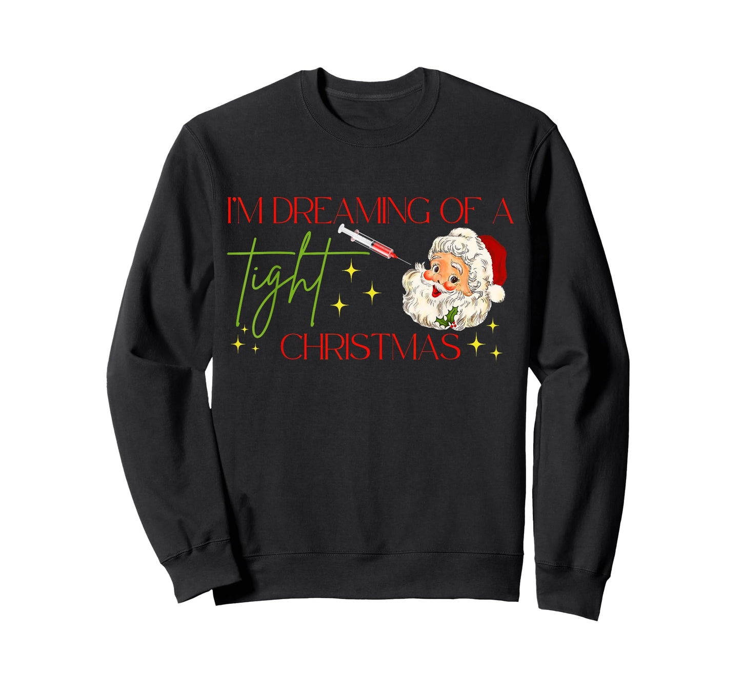 Botox Christmas Santa Nurse Injector Dealer Aesthetic Filler T-Shirt