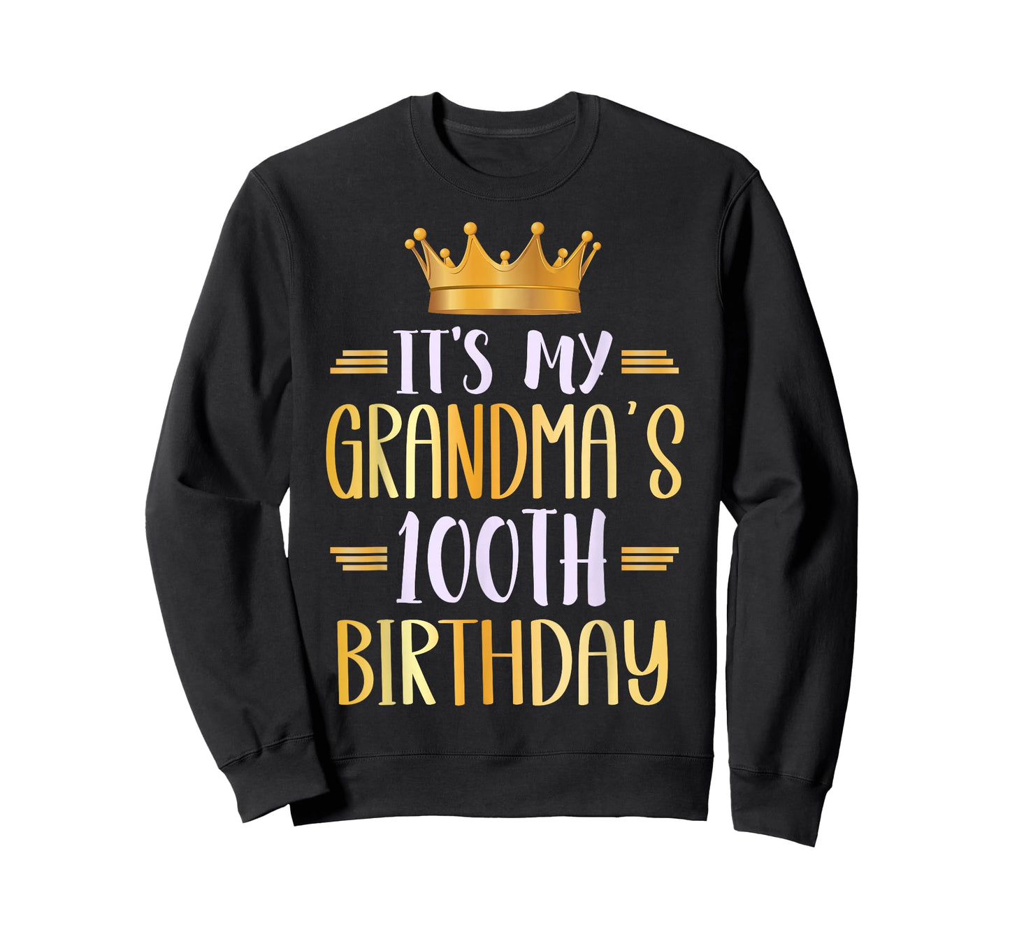 It's My Grandma's 100th Birthday Happy 100 Years Old T-Shirt