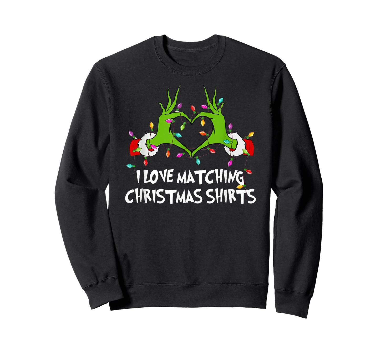 Christmas I Love Matching Shirts But I Don't Xmas Couples T-Shirt