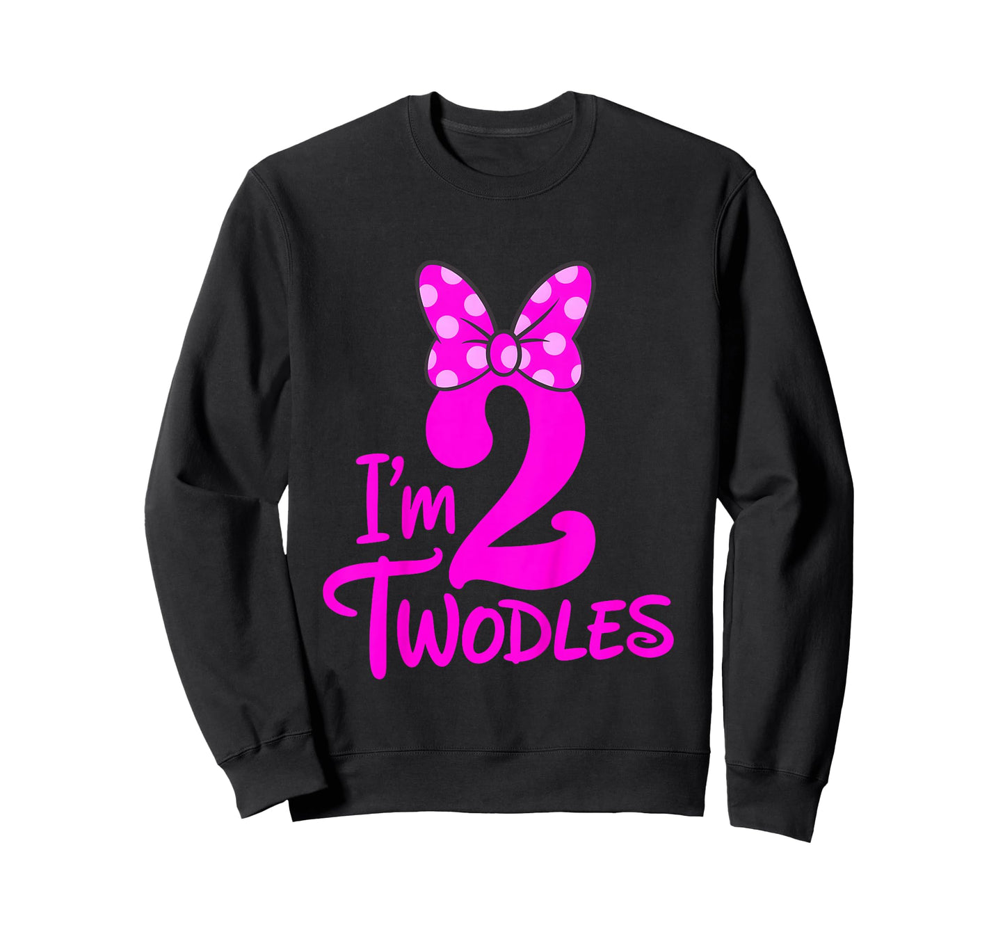 I’m Twodles 2nd Birthday Girl Pink Design T-Shirt