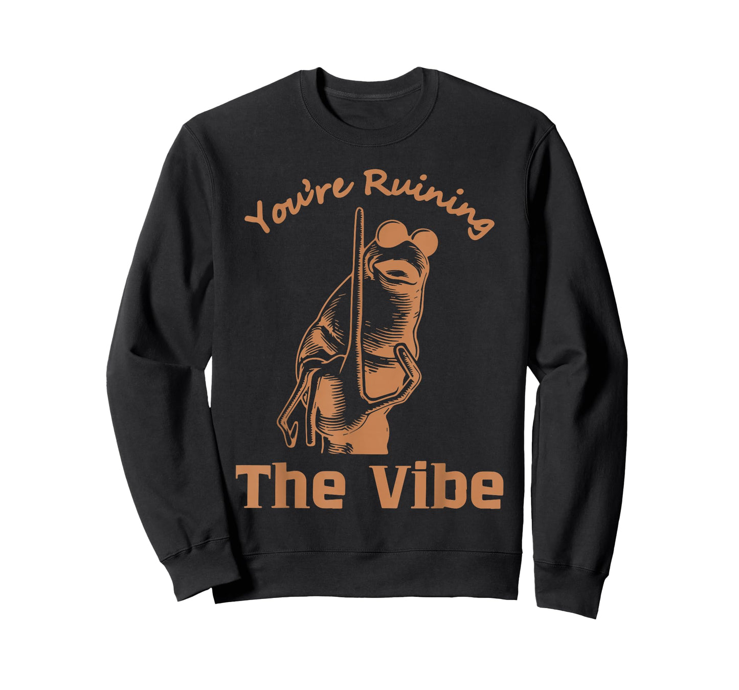 You're Ruining The Vibe Marcus The Worm Funny Meme T-Shirt