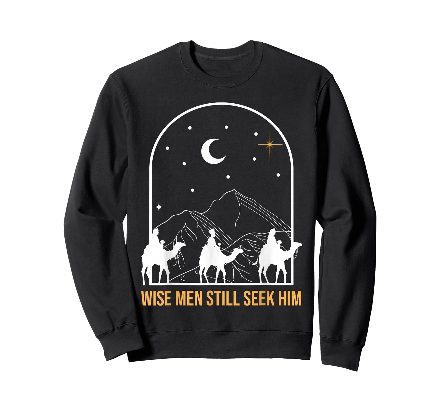 Wise Men Still Seek Him Nativity Scene Christian Christmas T-Shirt
