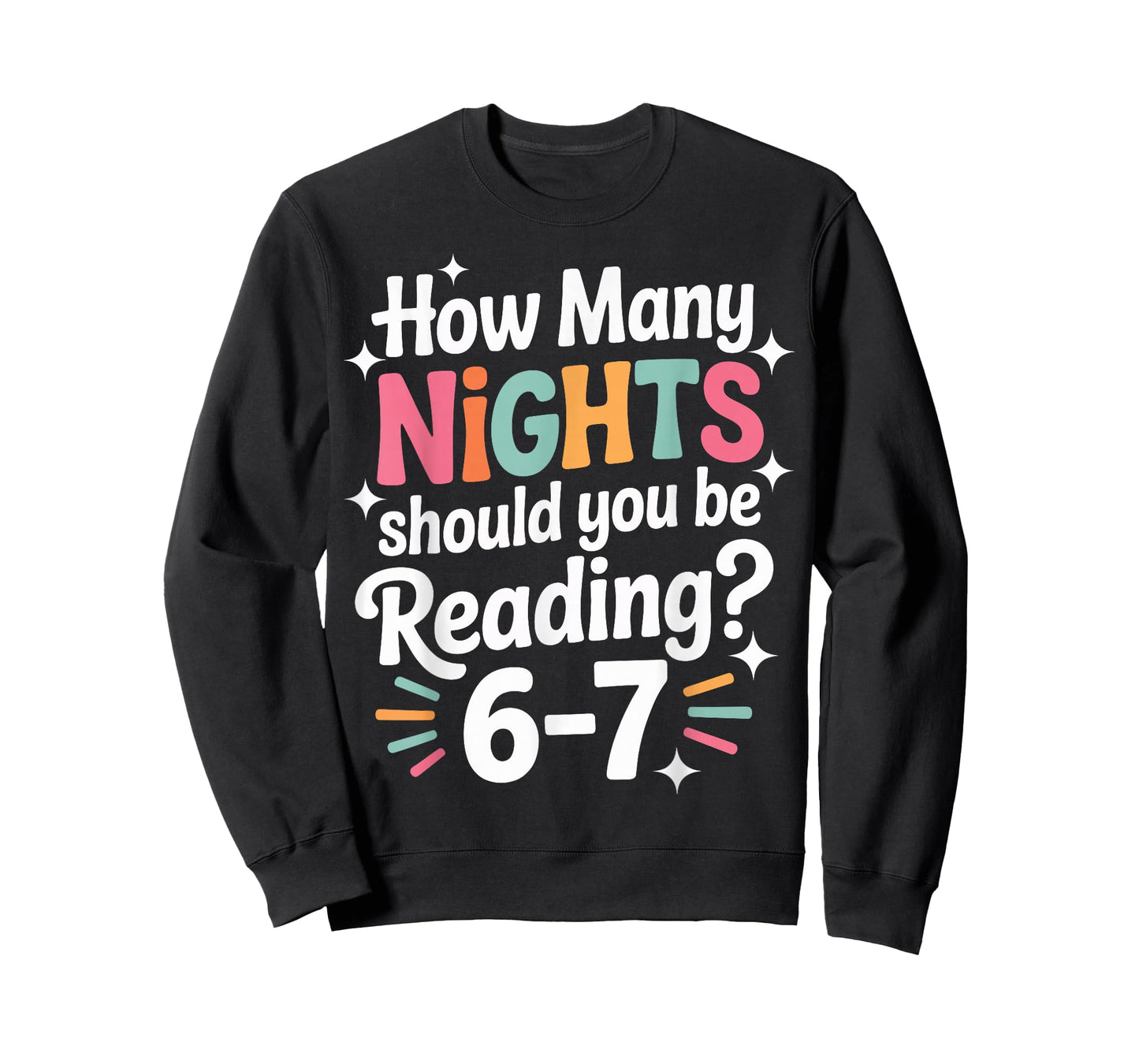 Funny Reading 6 7 Six Seven Meme English Teacher Book Lover T-Shirt