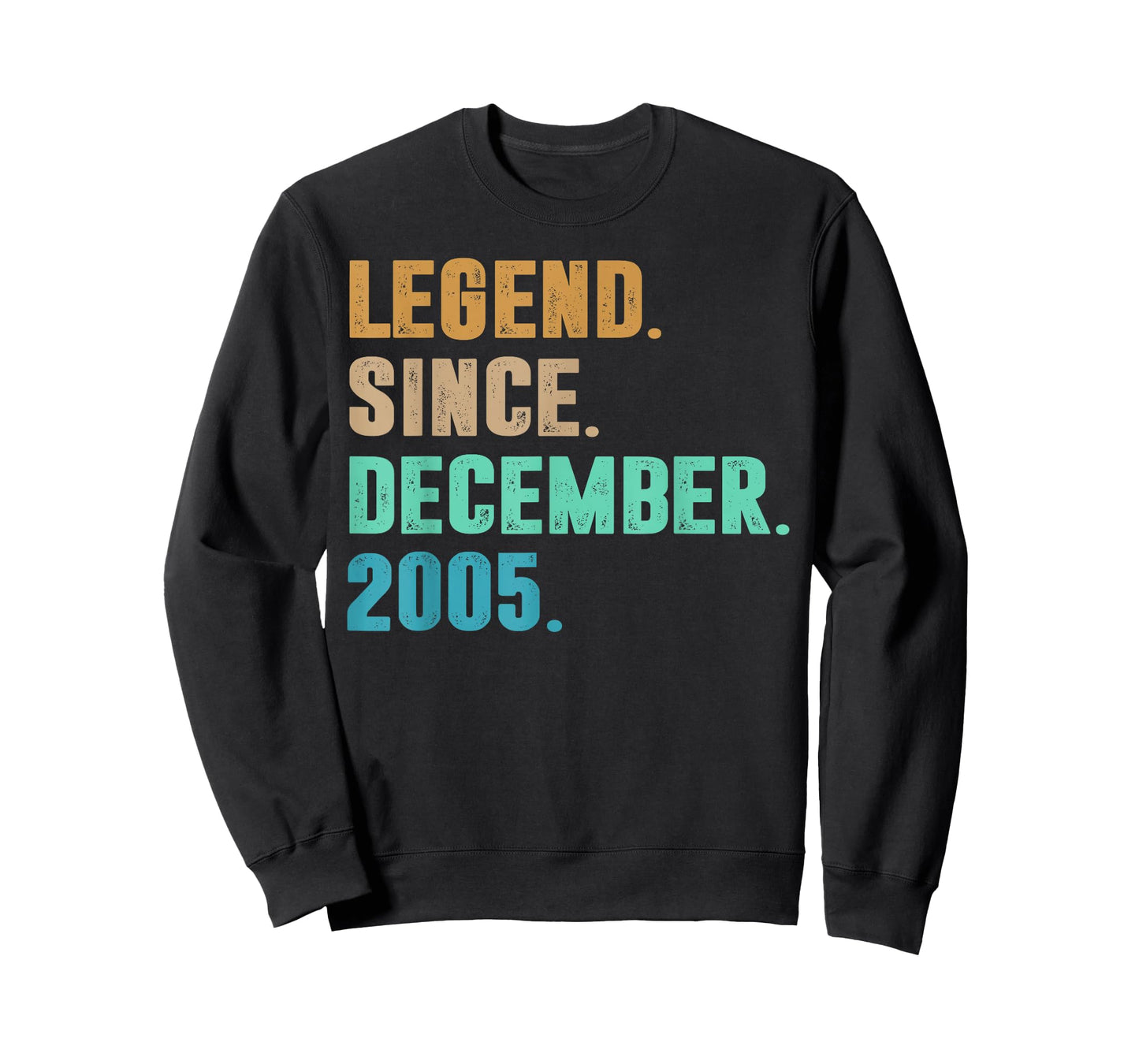 Legend Since December 2005 Birth of Birthday 2005 Legendary T-Shirt