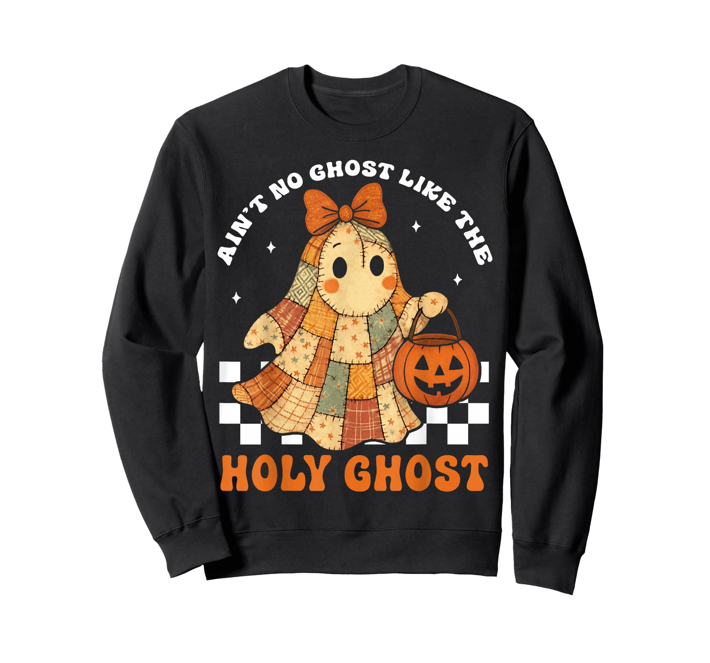 Groovy Ain’t No Ghost Like The Holy Christian Halloween T-Shirt