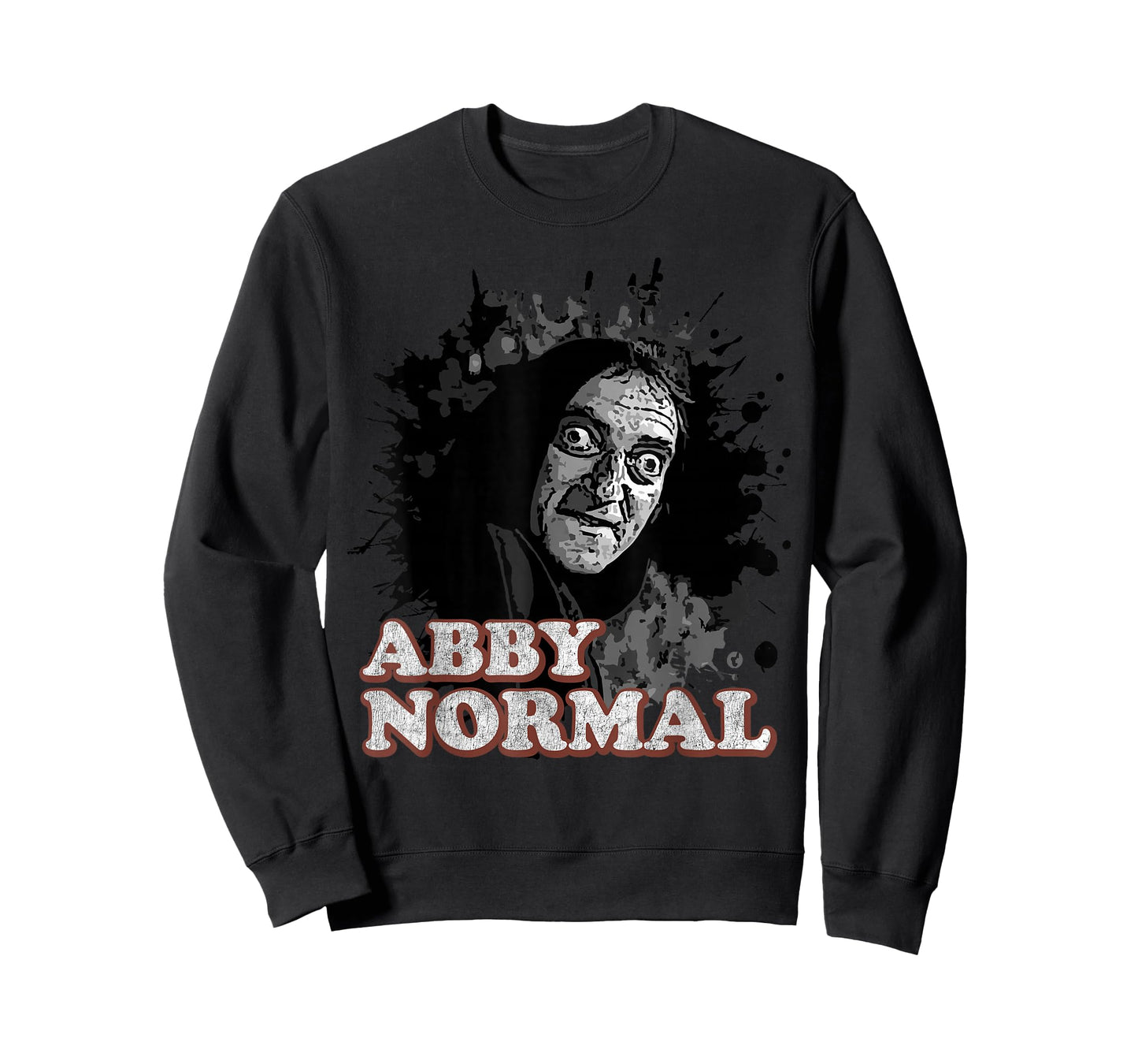 Abby Normal Brain Funny Halloween Humor Quote T-Shirt