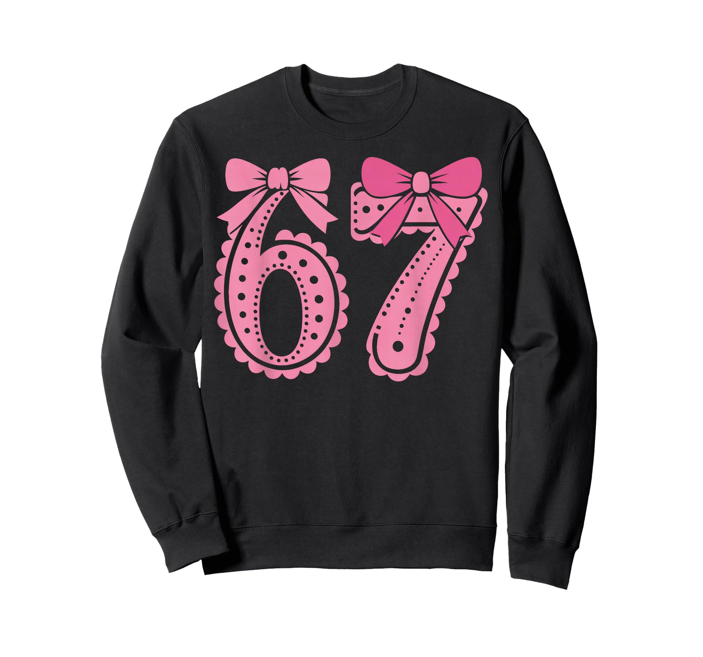 67 Six Seven Meme Pink T-Shirt