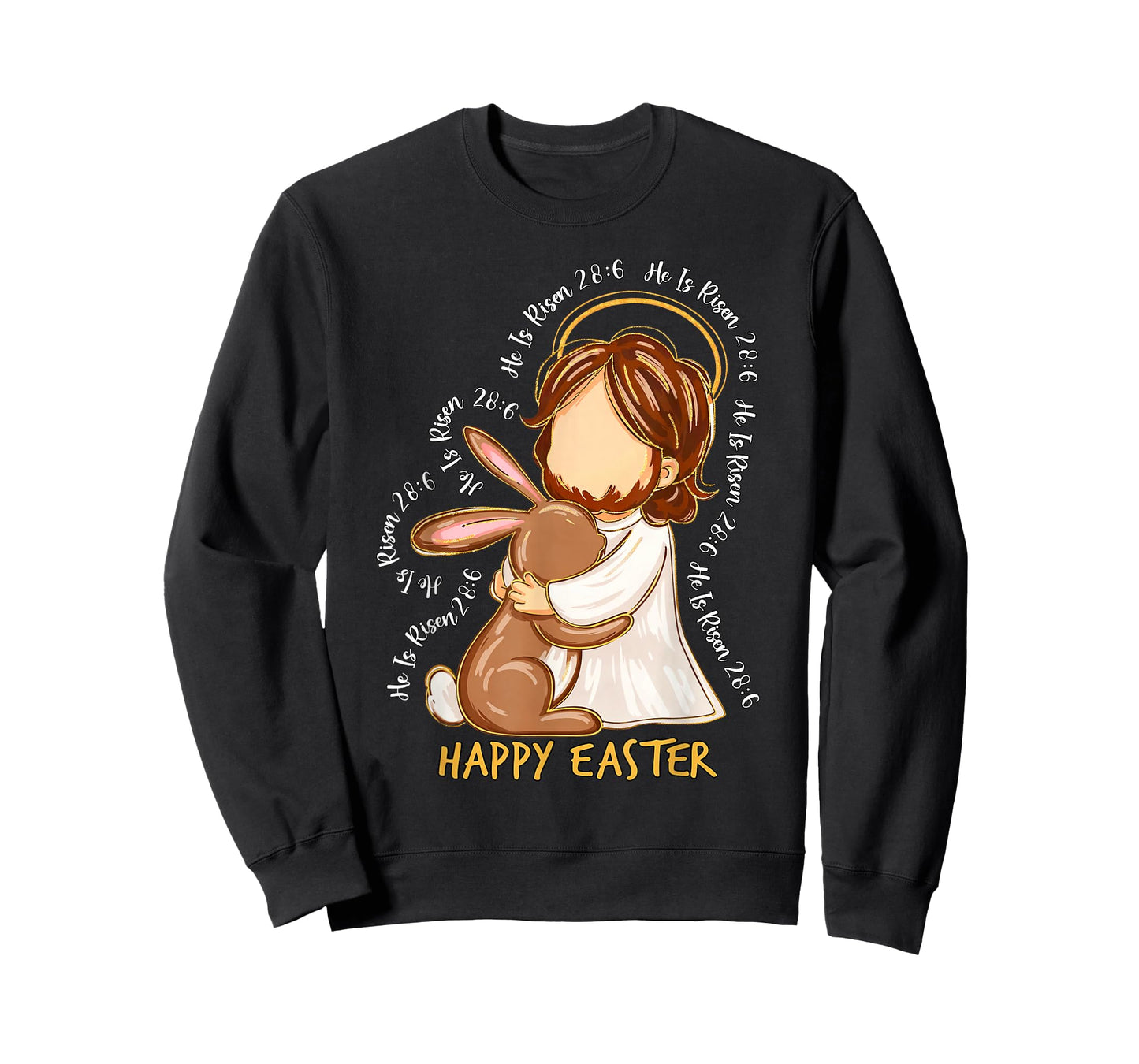 Easter Cross He is Risen Jesus Christian Men Women Kid Youth T-Shirt