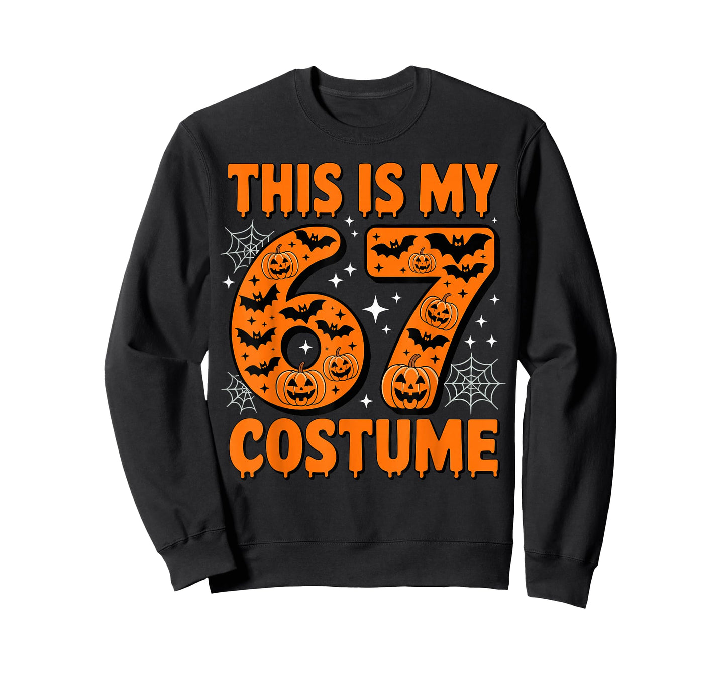 This is My 67 Costume 6 7 Meme Gen Alpha Halloween Six Seven T-Shirt