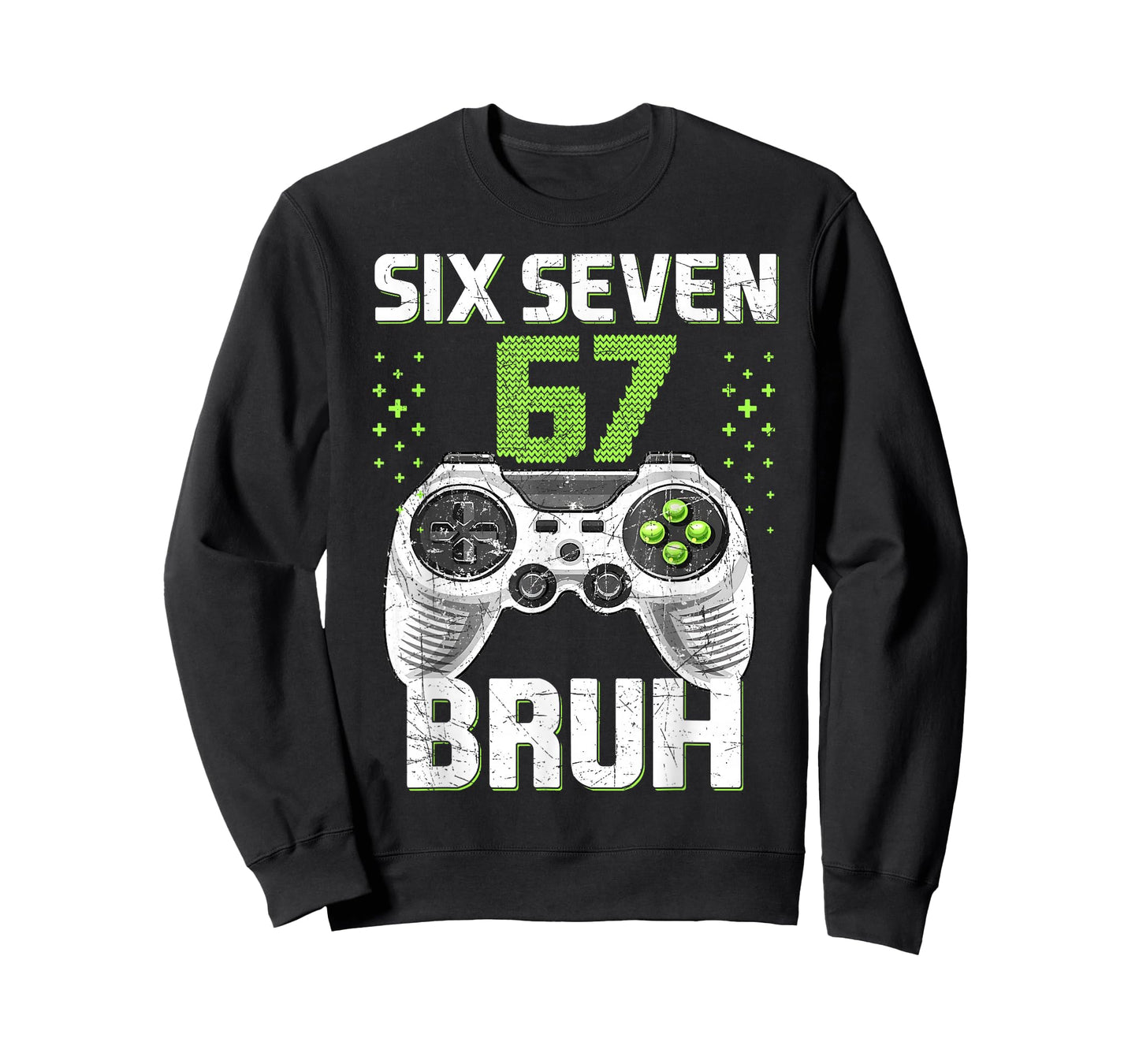 Six Seven 67 Bruh Gaming Birthday Boy Gift for Kids Boys T-Shirt