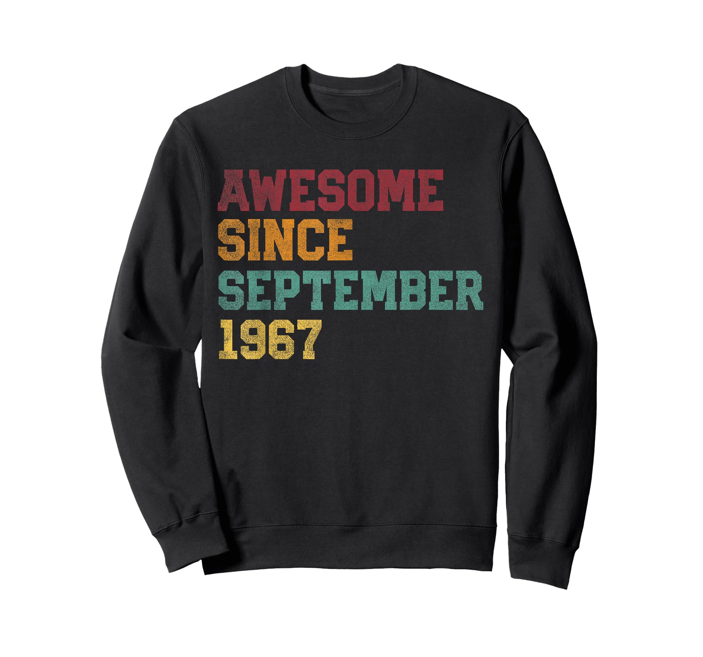 Awesome Since September 1967 59th Birthday 59 Years Old T-Shirt