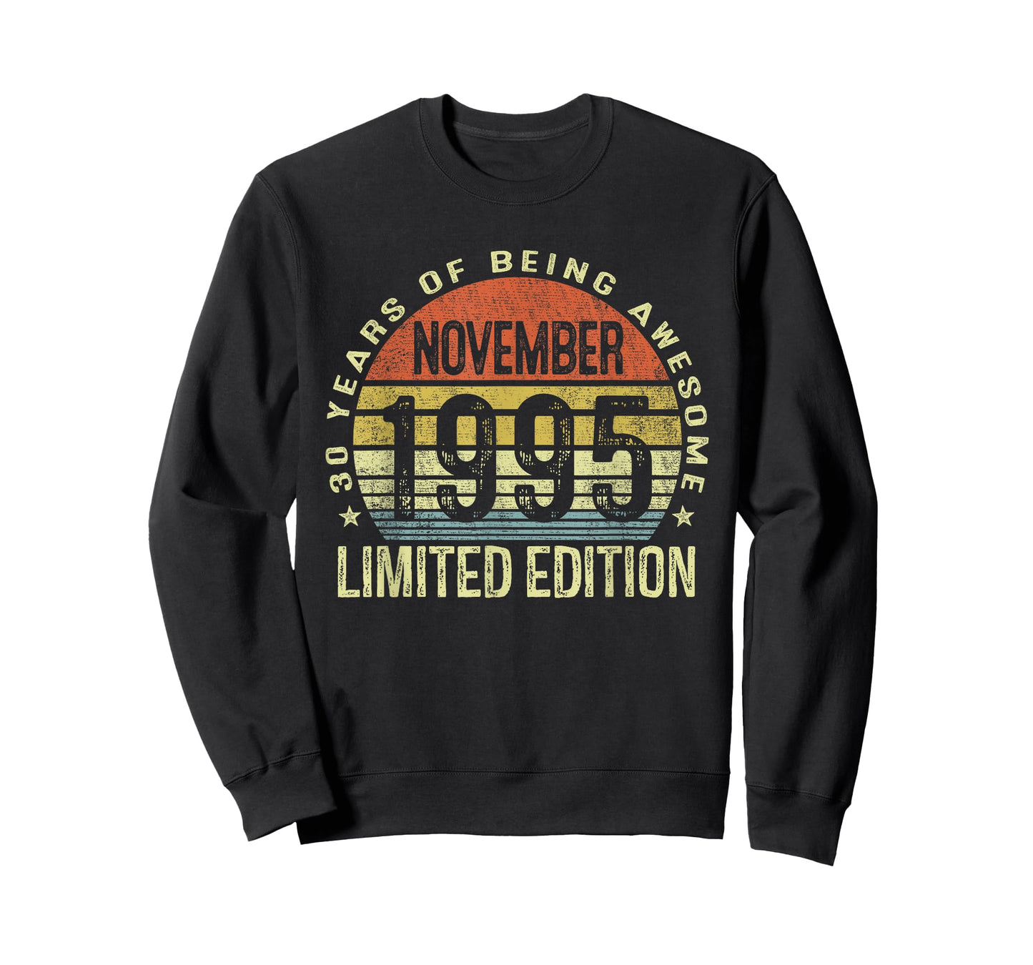 November 1995 30th Birthday Gifts for Men Women 30 Year Old T-Shirt