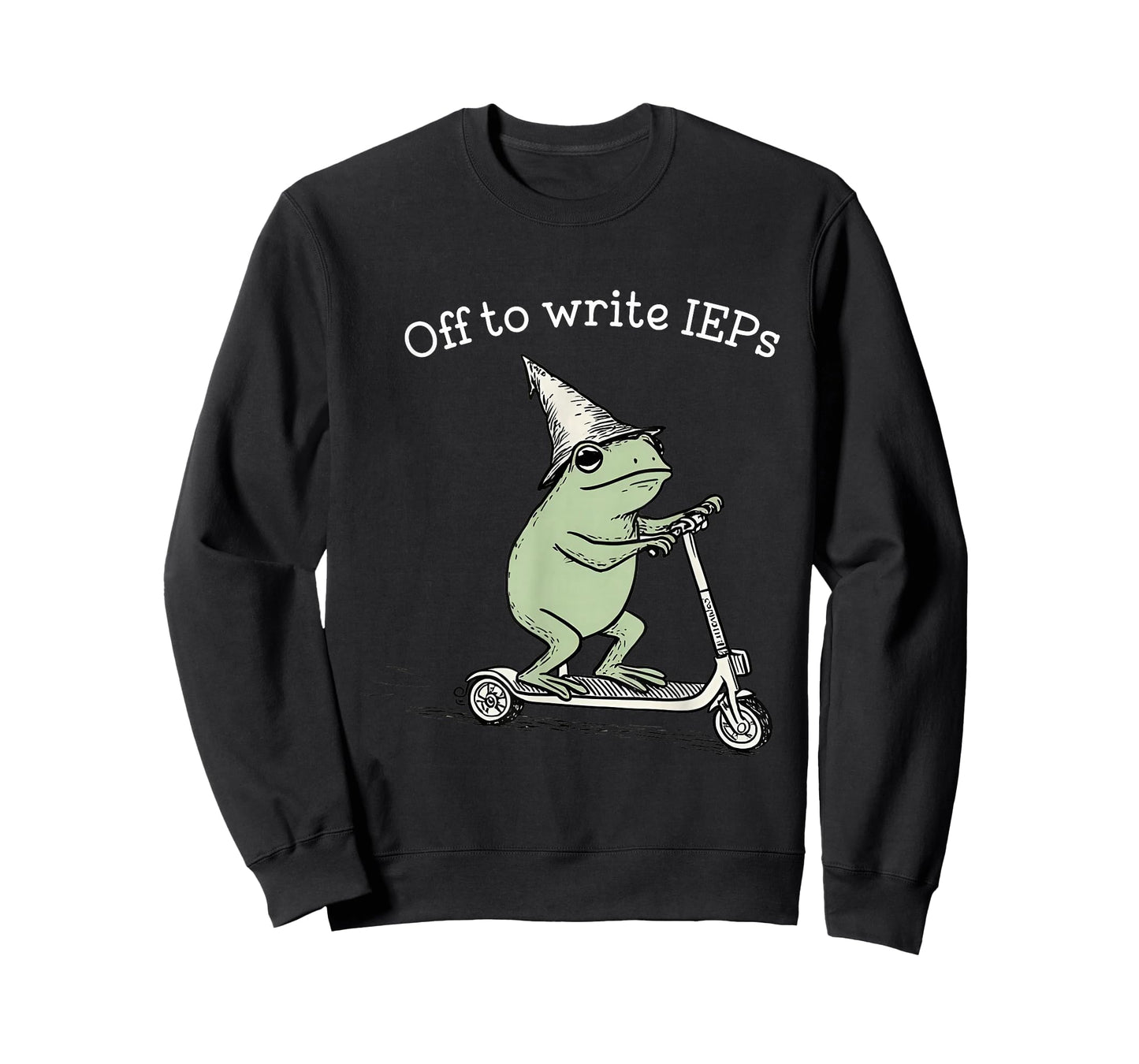 Off to Write IEPs Frog Teacher T-Shirt