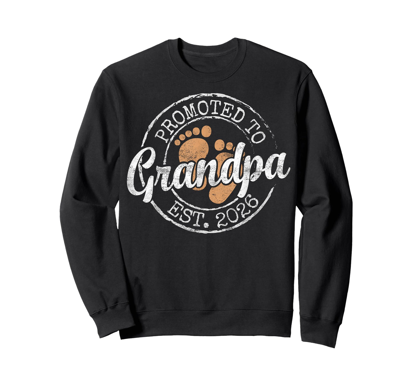 Promoted to Grandpa Est 2026 First Time Grandfather to Be T-Shirt