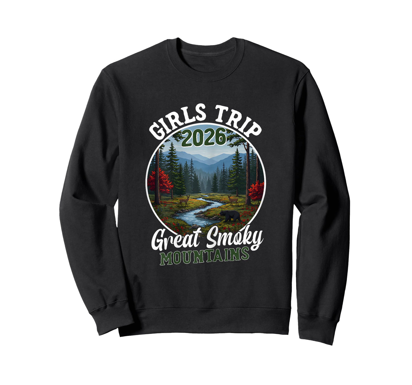 Girls Trip 2026 Great Smoky Mountains T-Shirt